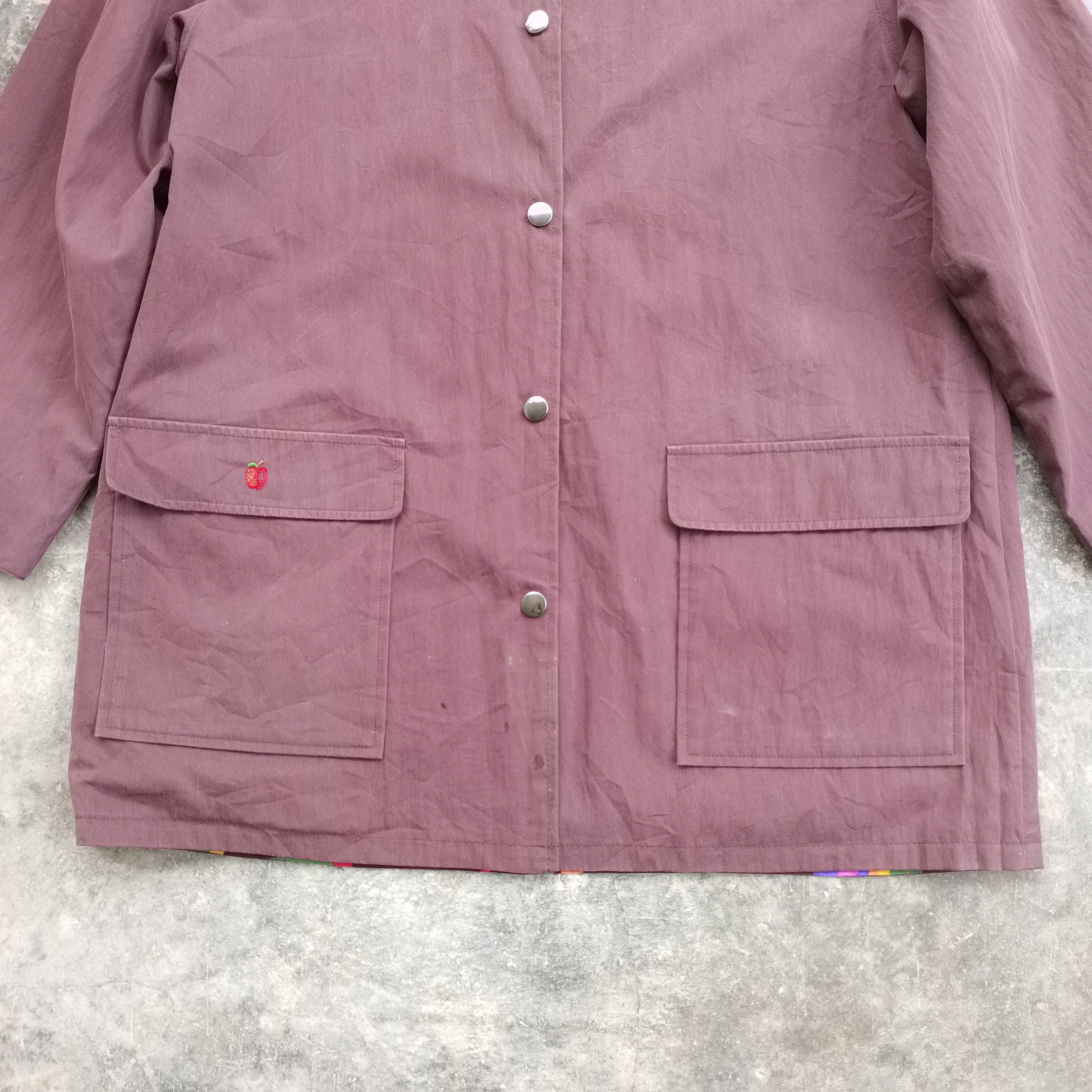 Japanese Brand × Vintage Vintage GIVY Fullprint Inside Button Up Hoodie Jacket Size US L / EU 52-54 / 3 - 4 Thumbnail