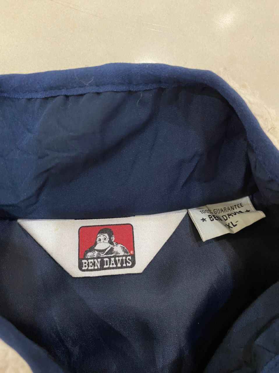 Ben Davis Vintage 90s Ben Davis Deep Pile Zipper Jacket Size US L / EU 52-54 / 3 - 8 Thumbnail