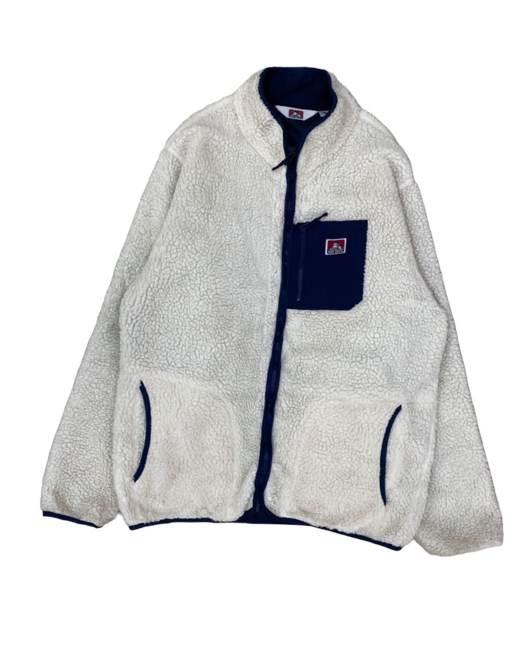 Ben Davis Vintage 90s Ben Davis Deep Pile Zipper Jacket Size US L / EU 52-54 / 3 - 6 Thumbnail