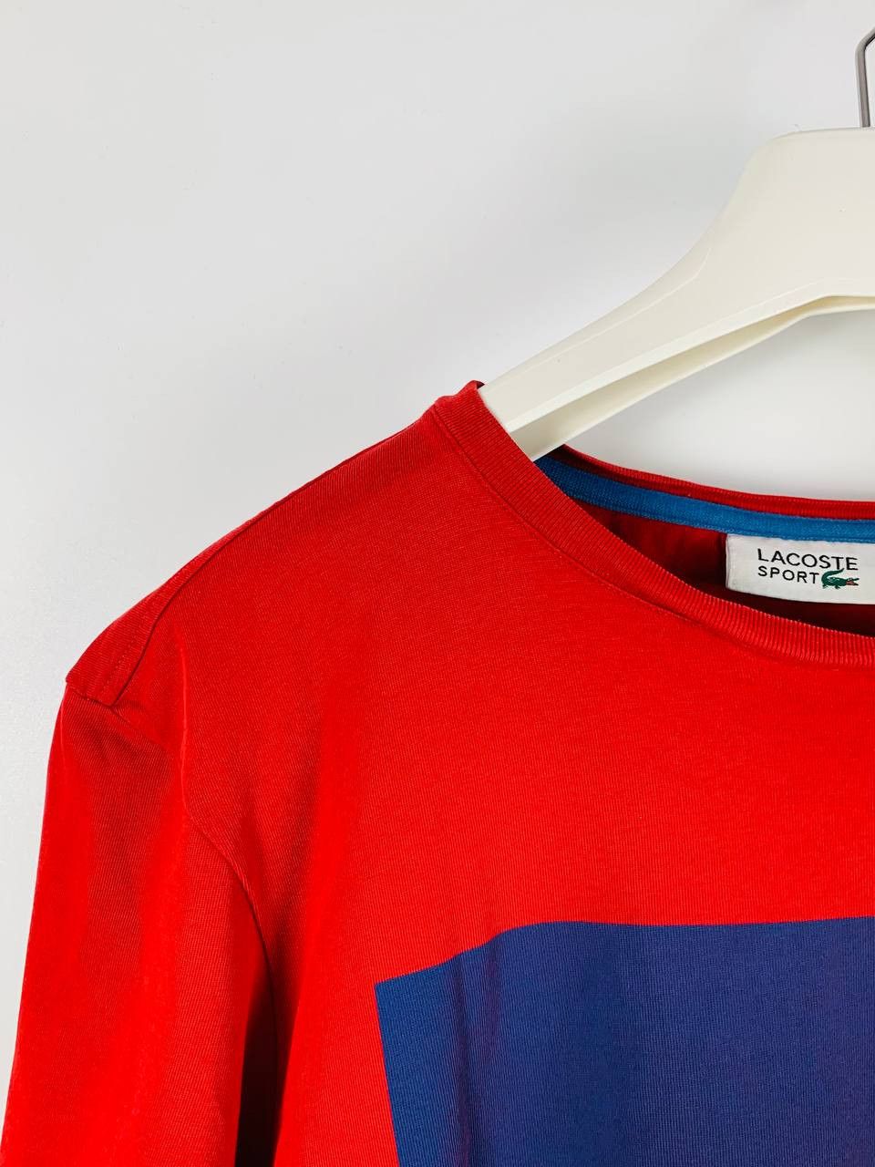 Lacoste Lacoste Sport Big Logo t-shirt red XXL Size US XXL / EU 58 / 5 - 3 Thumbnail
