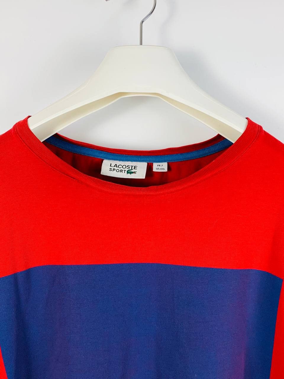 Lacoste Lacoste Sport Big Logo t-shirt red XXL Size US XXL / EU 58 / 5 - 2 Thumbnail