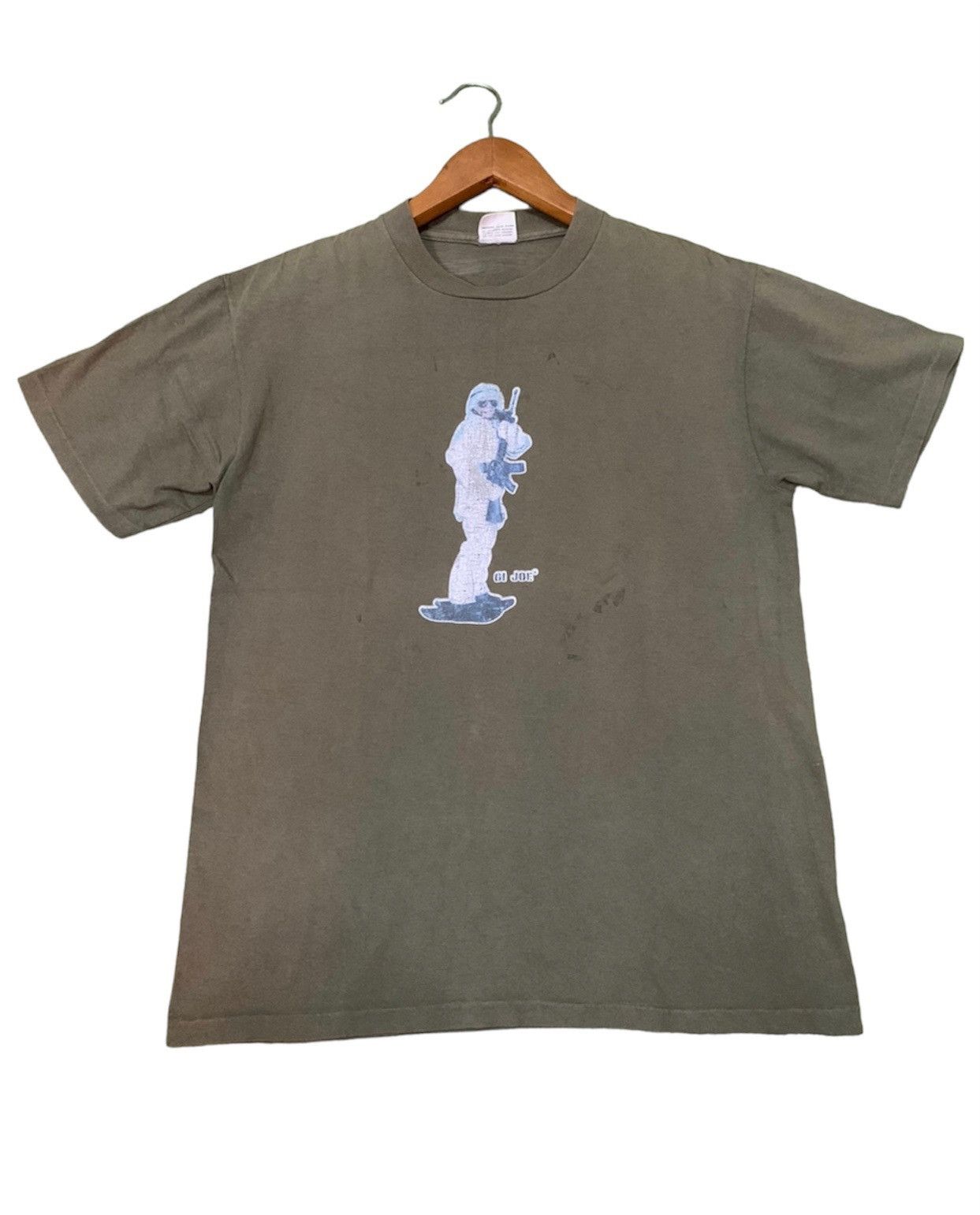 image of Very Vintage 1999 Hasbro G.i Joe Storm Shadow Promo T-Shirt in Army Green, Men's (Size Medium)