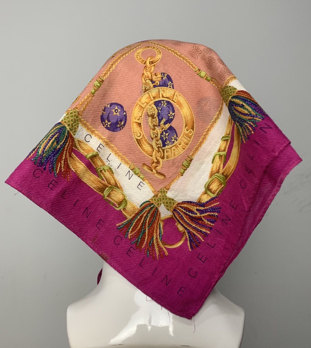 Celine Celine Handkerchief / Neckerchief / Bandana Size ONE SIZE - 2 Thumbnail