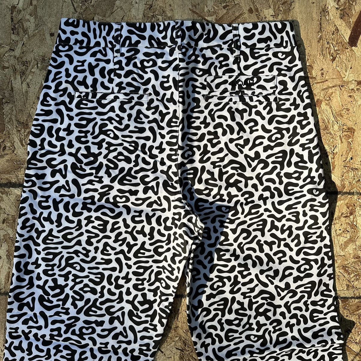 Noah FW/19 oversized Portugal made Pleated twill patterned pants Size US 32 / EU 48 - 3 Thumbnail