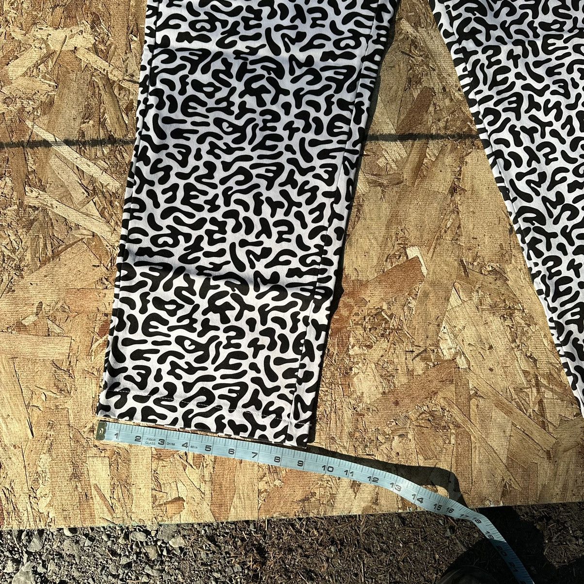 Noah FW/19 oversized Portugal made Pleated twill patterned pants Size US 32 / EU 48 - 5 Thumbnail