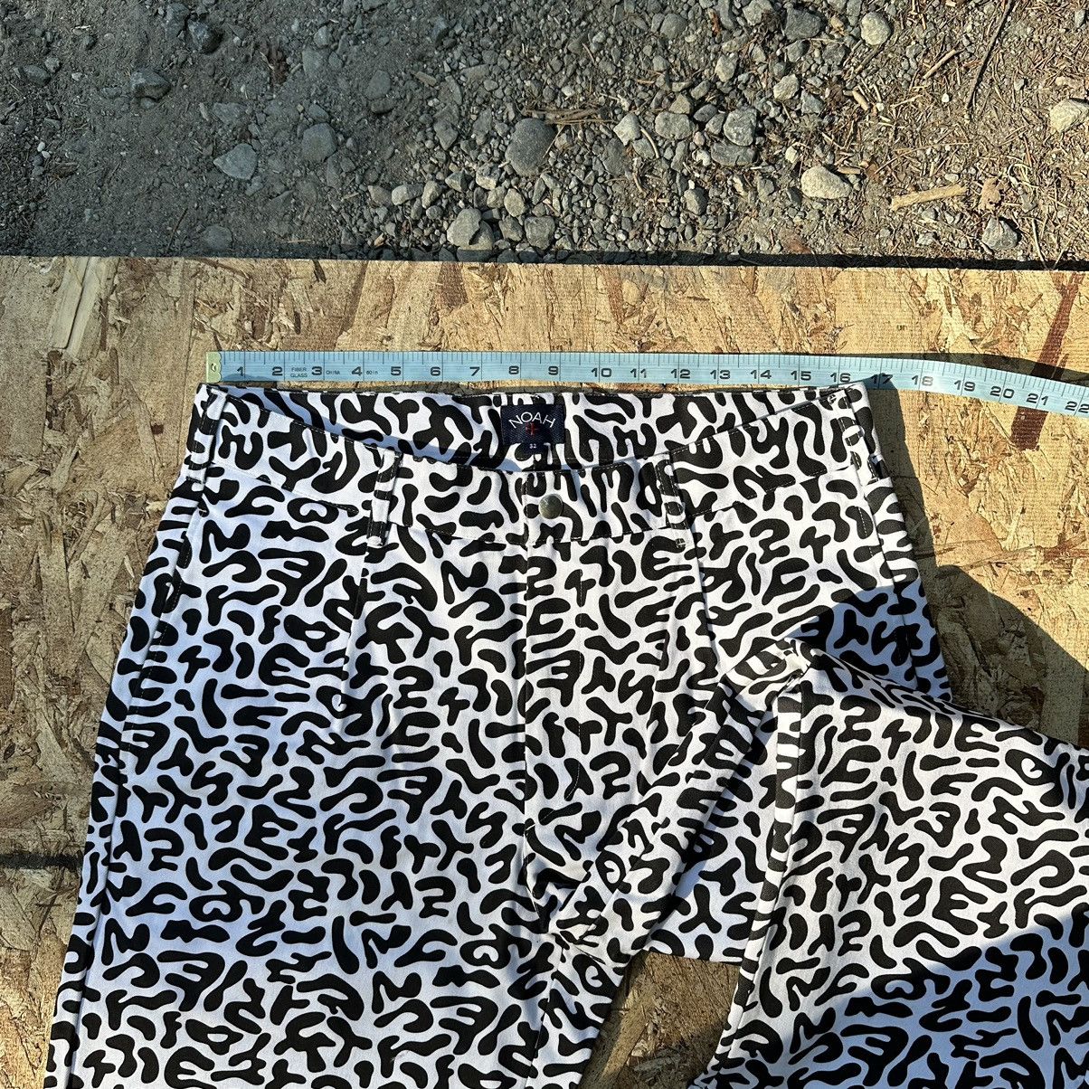 Noah FW/19 oversized Portugal made Pleated twill patterned pants Size US 32 / EU 48 - 8 Thumbnail