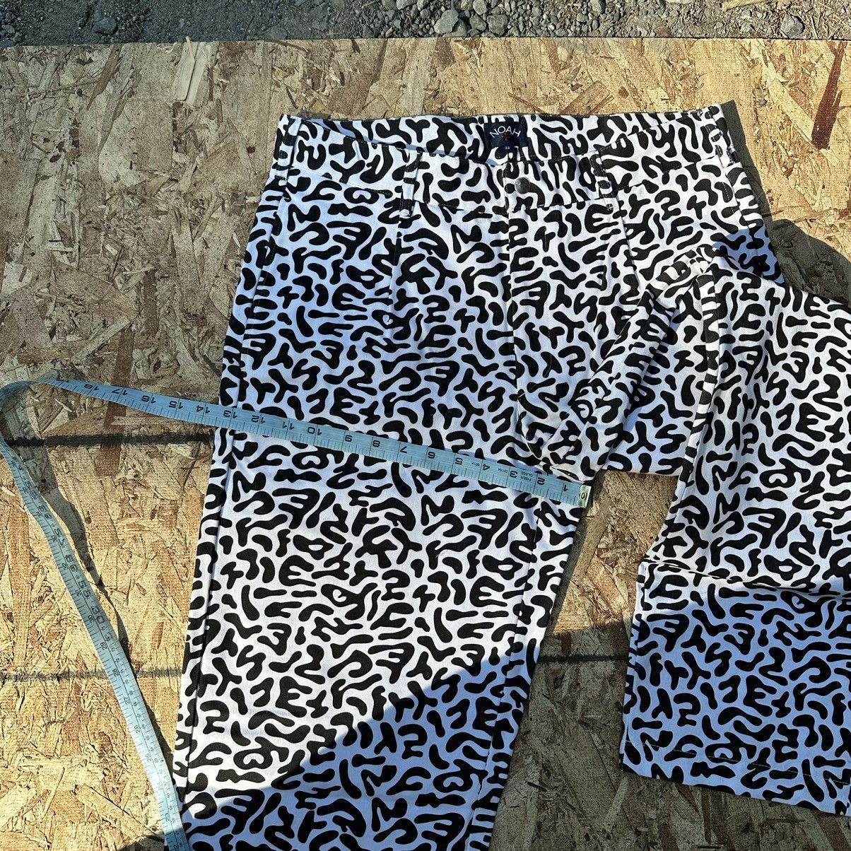 Noah FW/19 oversized Portugal made Pleated twill patterned pants Size US 32 / EU 48 - 7 Thumbnail