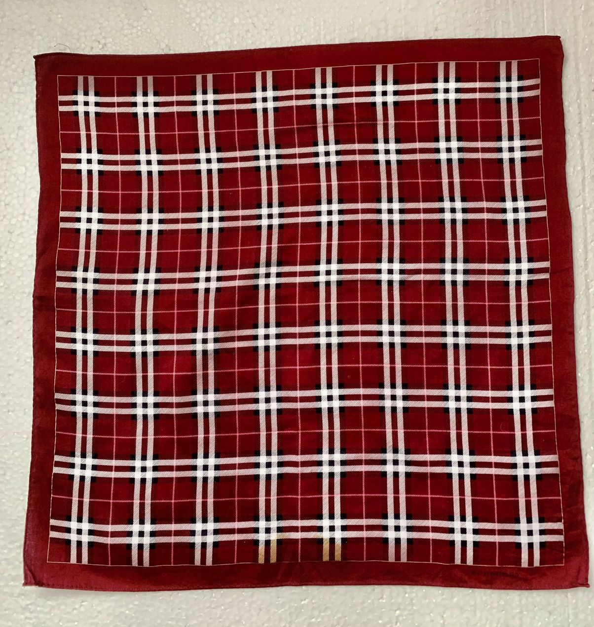 Designer Burberry Handkerchief / Bandana / Neckerchief Size ONE SIZE - 4 Thumbnail