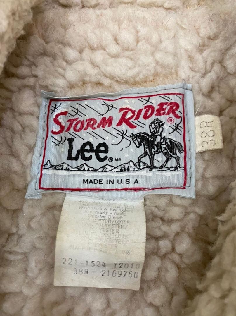 Lee 🇺🇸Vintage 70s Lee Storm Rider Shearling Jacket Size US S / EU 44-46 / 1 - 10 Thumbnail