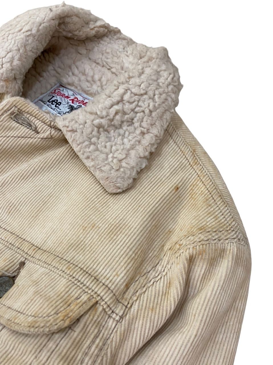 Lee 🇺🇸Vintage 70s Lee Storm Rider Shearling Jacket Size US S / EU 44-46 / 1 - 9 Thumbnail