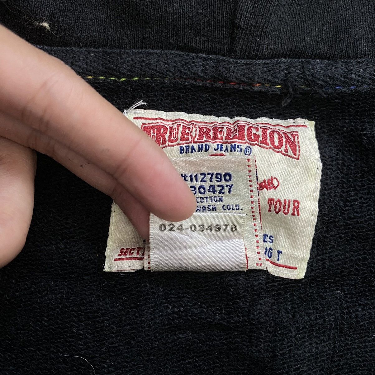 True Religion Vintage TRUE RELIGION Usa Brand Crop Top Jeans Hoodie Size S / US 4 / IT 40 - 9 Thumbnail