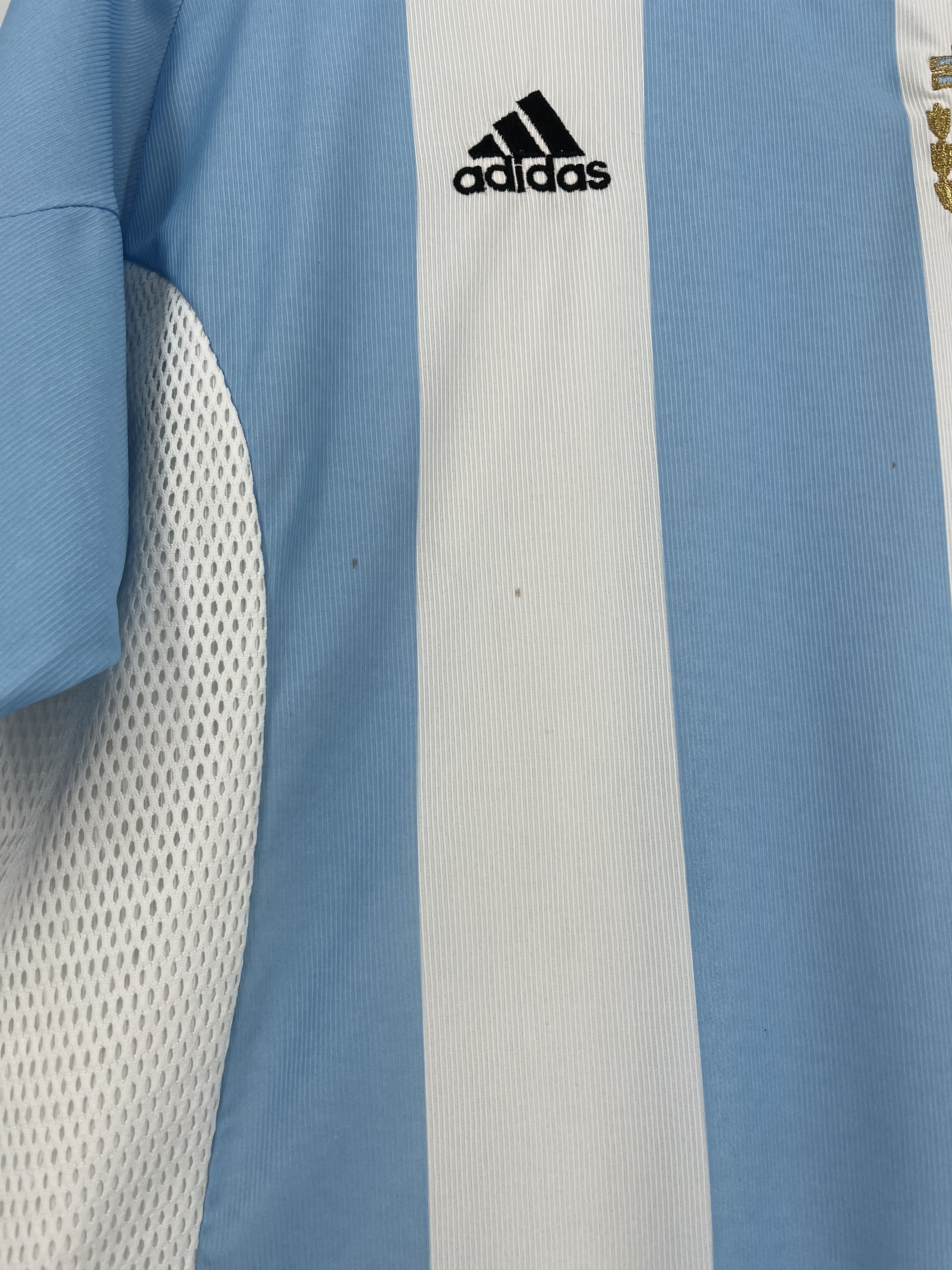 Adidas ARGENTINA 90S HOME FOOTBALL SHIRT SOCCER JERSEY ADIDAS Size US XL / EU 56 / 4 - 9 Thumbnail