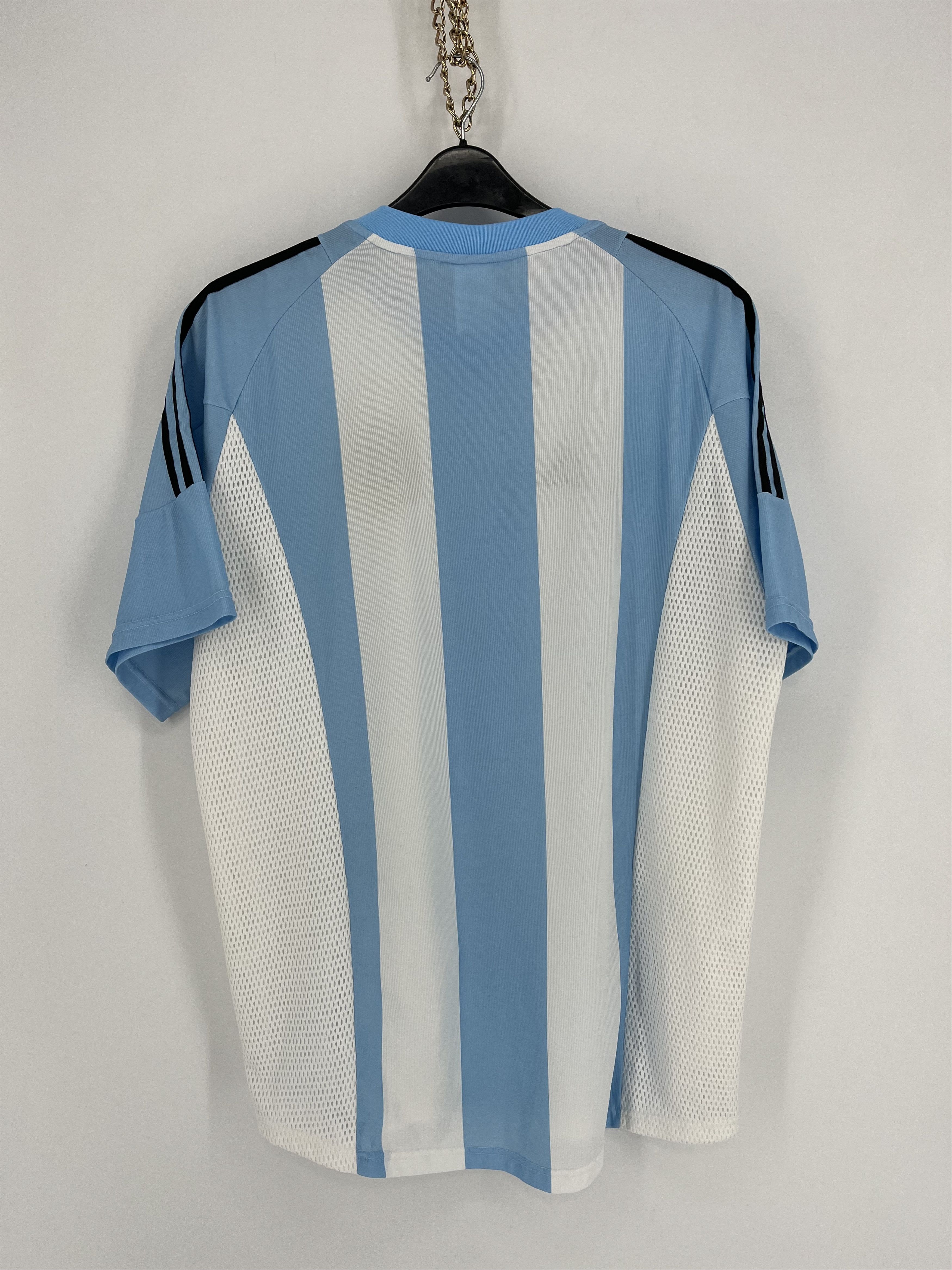 Adidas ARGENTINA 90S HOME FOOTBALL SHIRT SOCCER JERSEY ADIDAS Size US XL / EU 56 / 4 - 14 Thumbnail