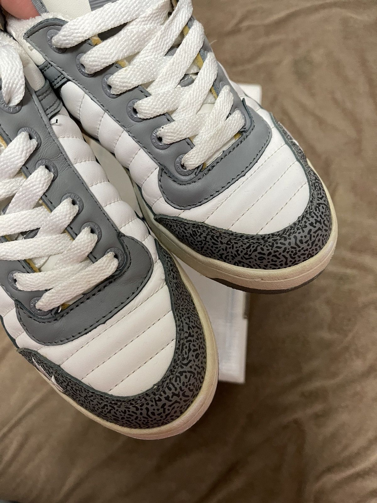 Bape Bapesta 88 - Gray / White Size US 5.5 / EU 38 - 9 Thumbnail