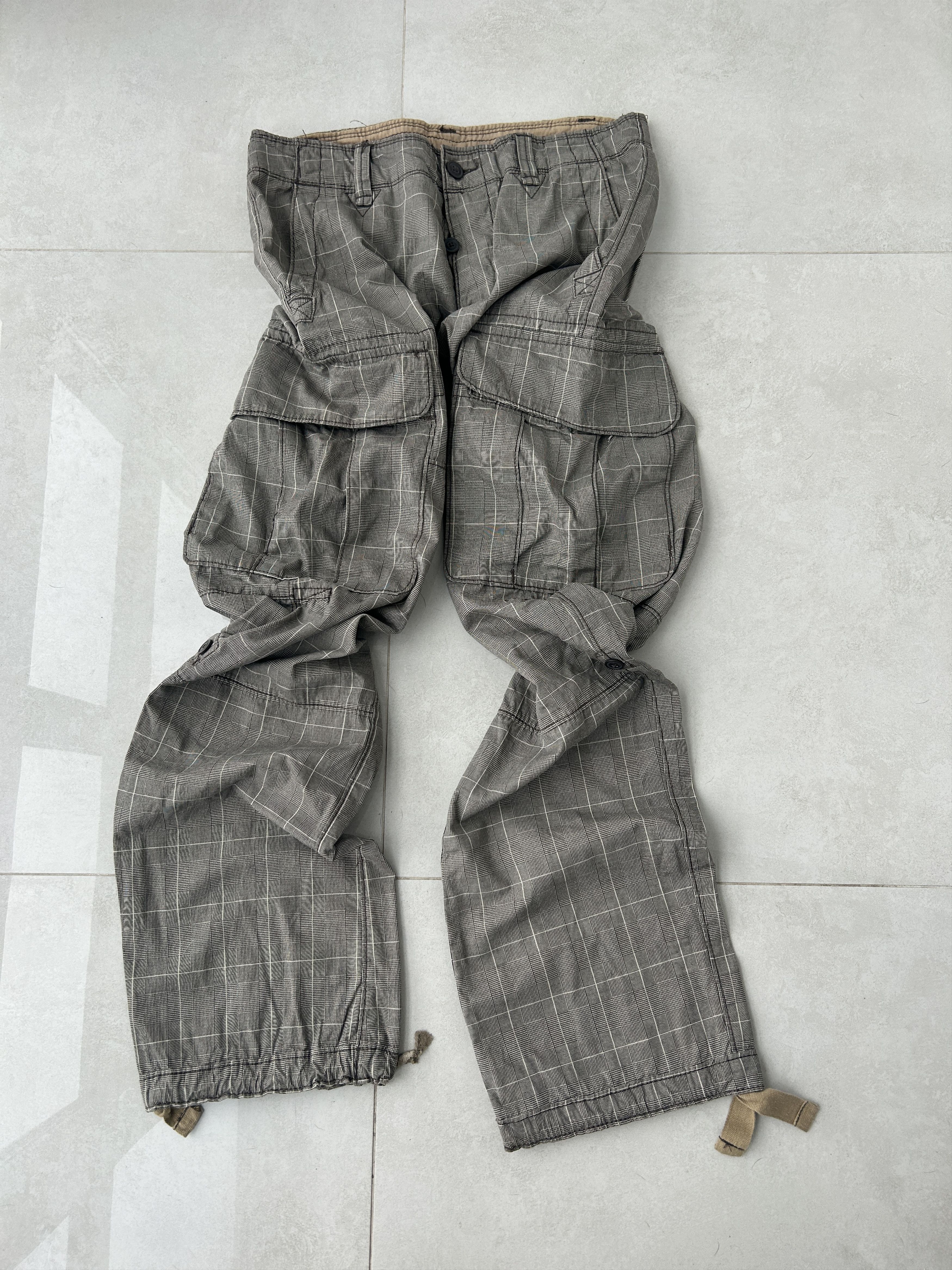 Japanese Brand × Vintage Vintage Junya Watanabe Balenciaga Style Bondage Cargo Pants Size US 30 / EU 46 - 6 Thumbnail