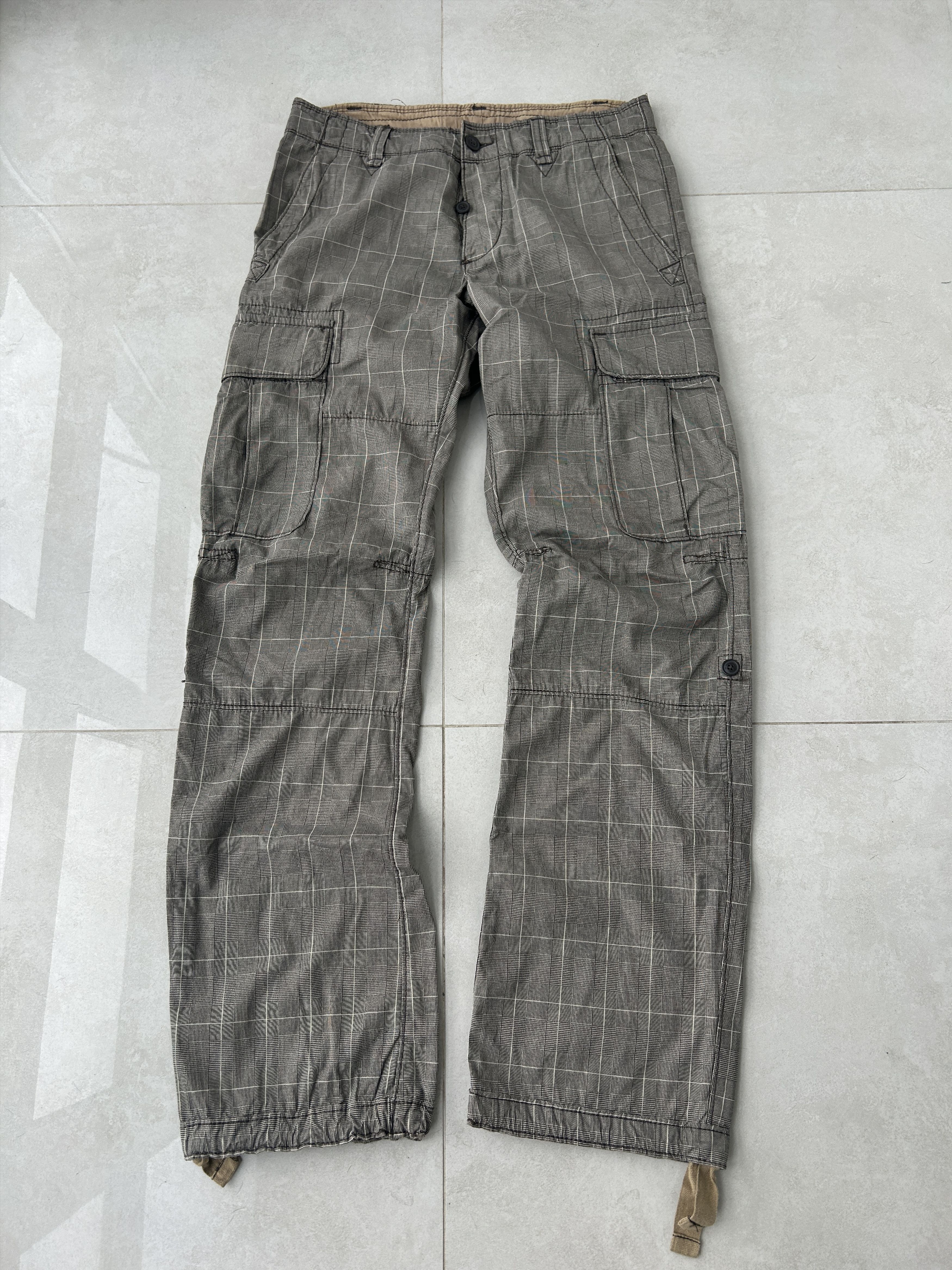 Japanese Brand × Vintage Vintage Junya Watanabe Balenciaga Style Bondage Cargo Pants Size US 30 / EU 46 - 9 Thumbnail