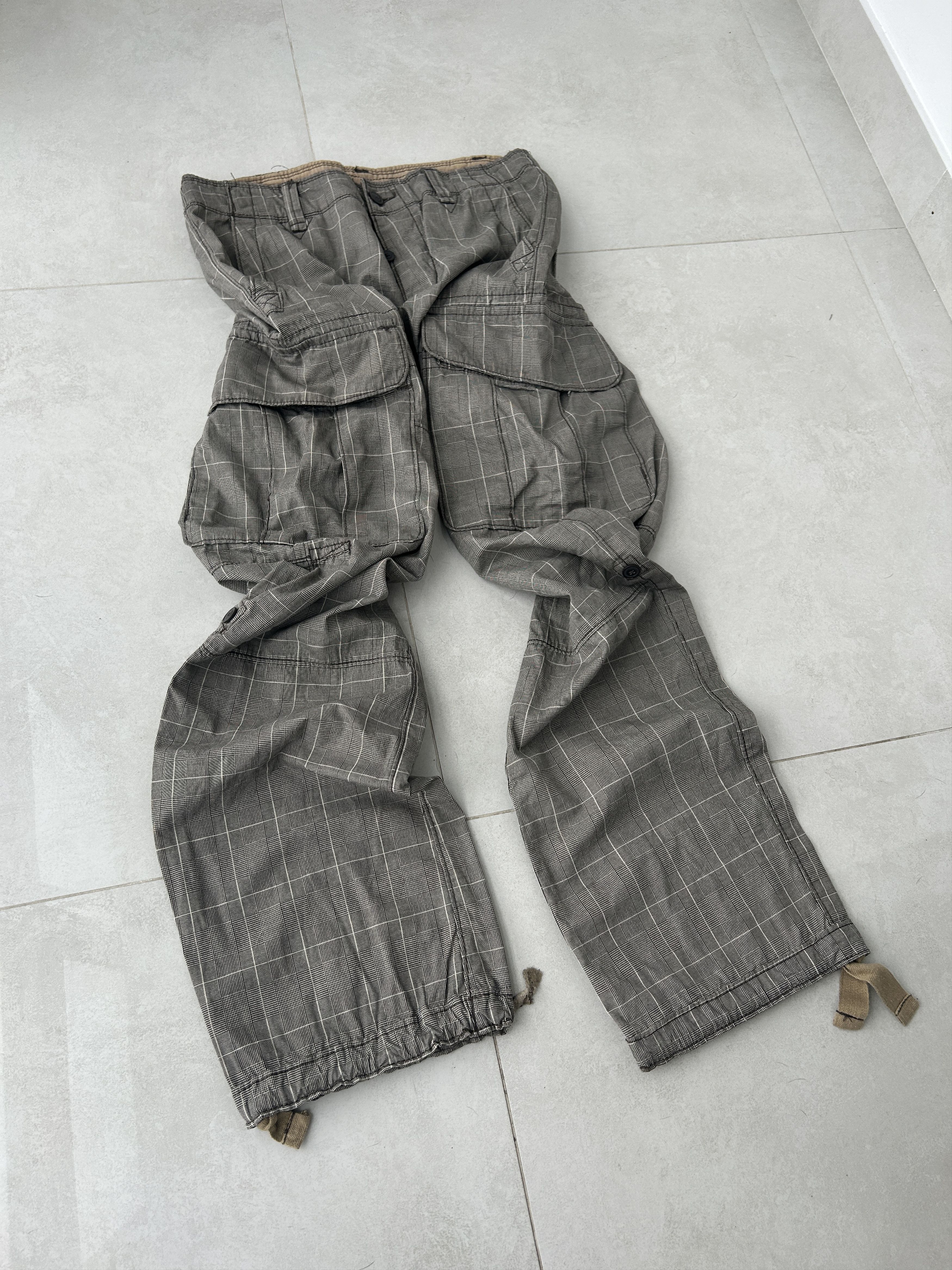 Japanese Brand × Vintage Vintage Junya Watanabe Balenciaga Style Bondage Cargo Pants Size US 30 / EU 46 - 7 Thumbnail