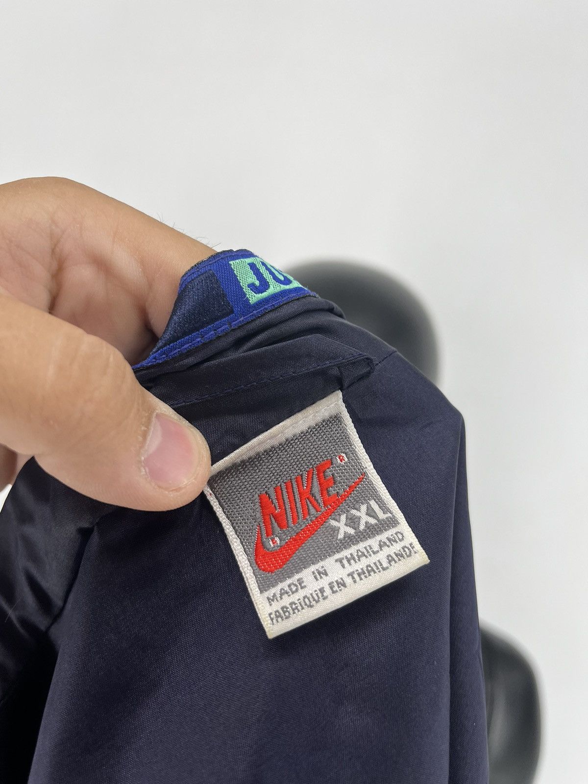 Nike 80s Vintage Nike Just do it Nylon Track Top Jacket Size US XXL / EU 58 / 5 - 12 Thumbnail