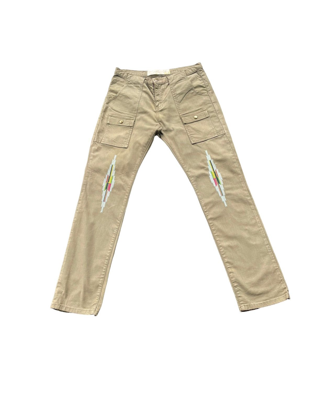 image of Heritage Stone Native Najavo Bush Pant in Green, Men's (Size 33)