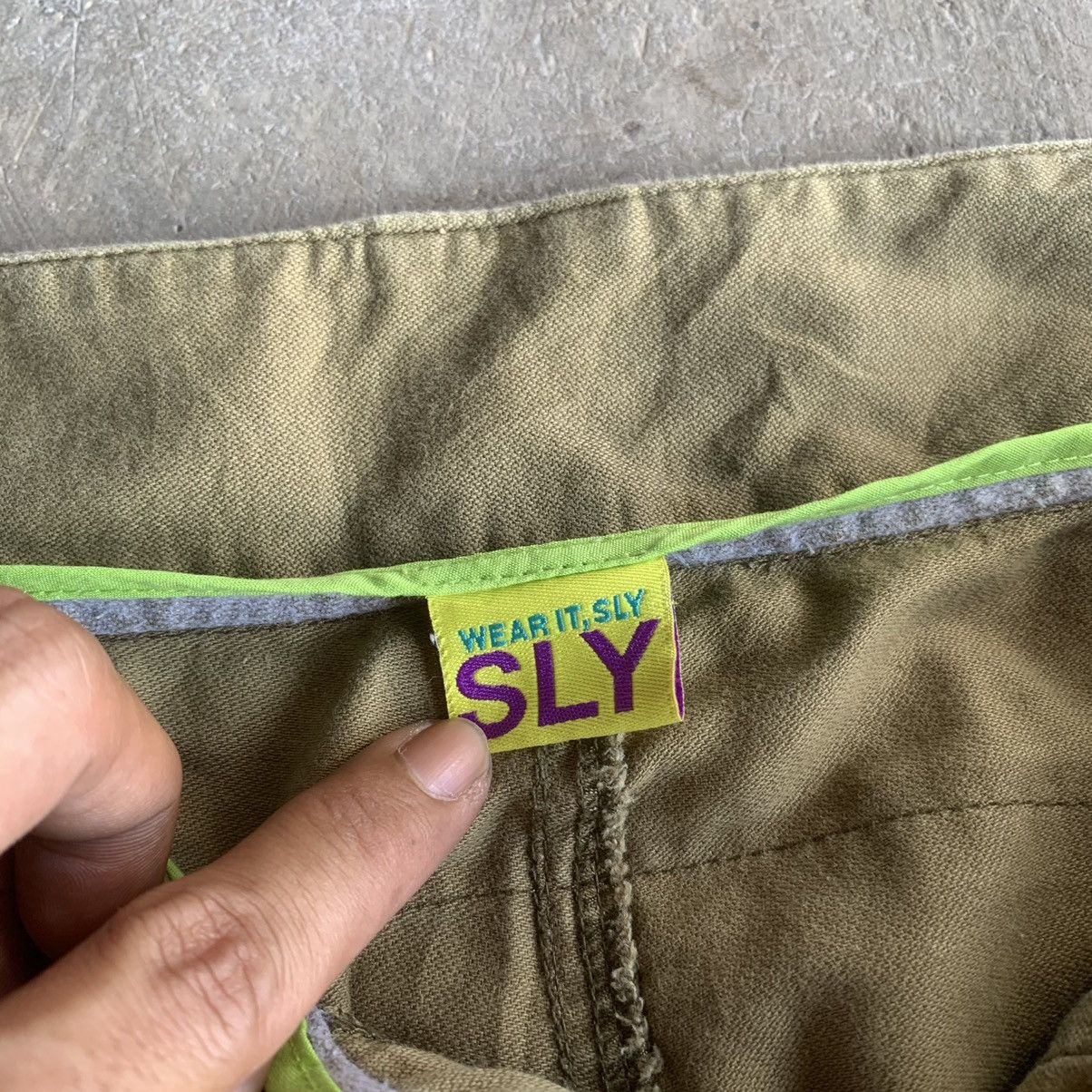 Japanese Brand LADIES! Sly Utility Cargo Pants Nice Design Size 30" / US 8 / IT 44 - 7 Thumbnail
