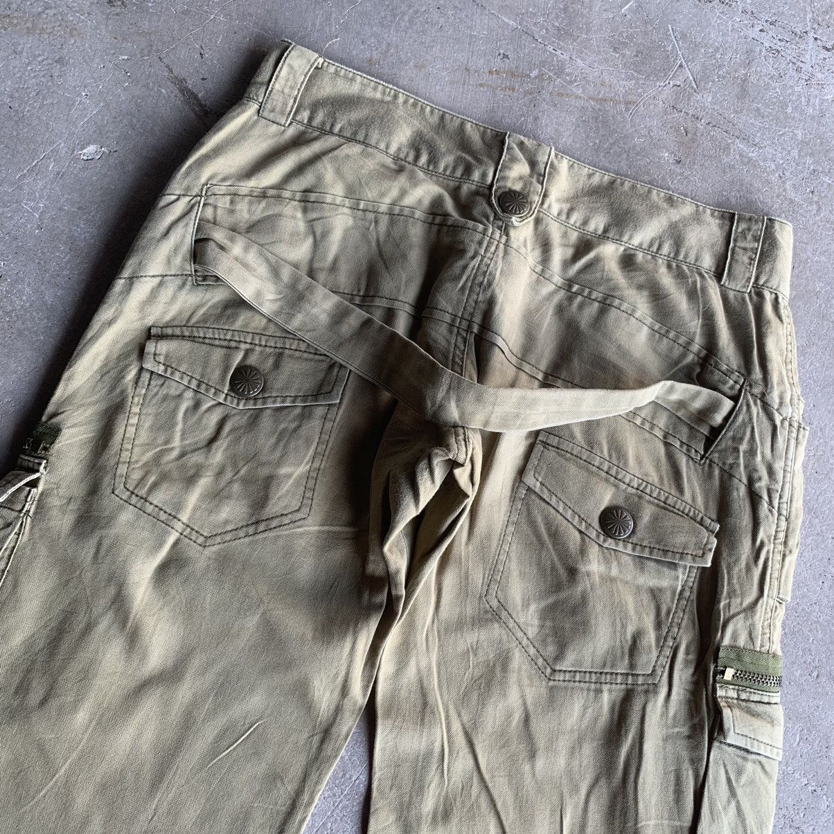 Japanese Brand LADIES! Sly Utility Cargo Pants Nice Design Size 30" / US 8 / IT 44 - 11 Thumbnail