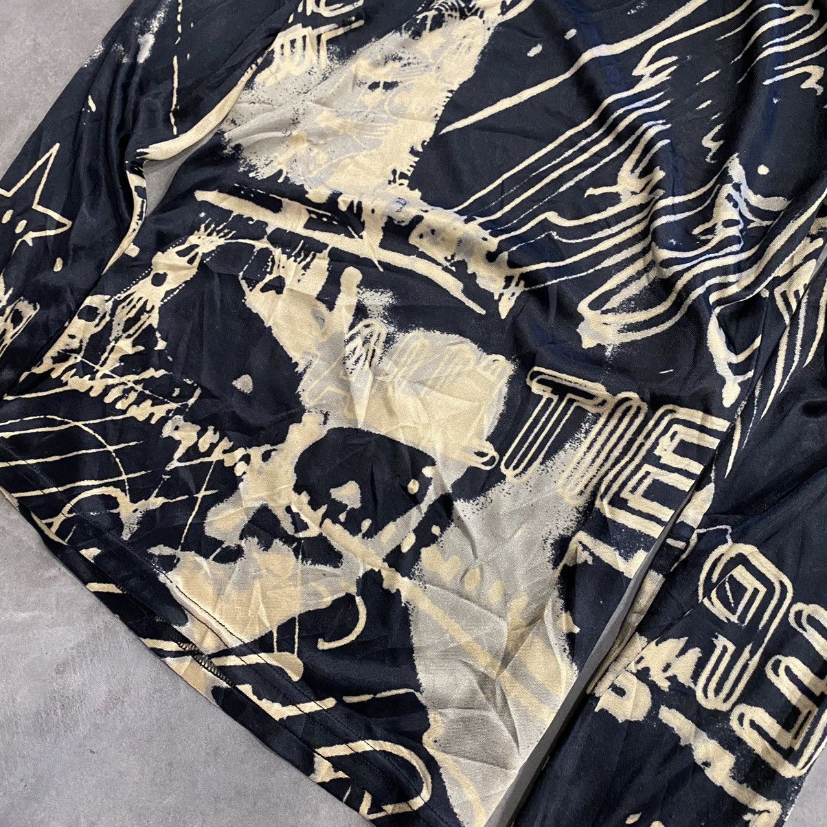 Jean Paul Gaultier 90’s Jean Paul Gaultier Racism Long Sleeve Jersey Size US XXS / EU 40 - 8 Thumbnail
