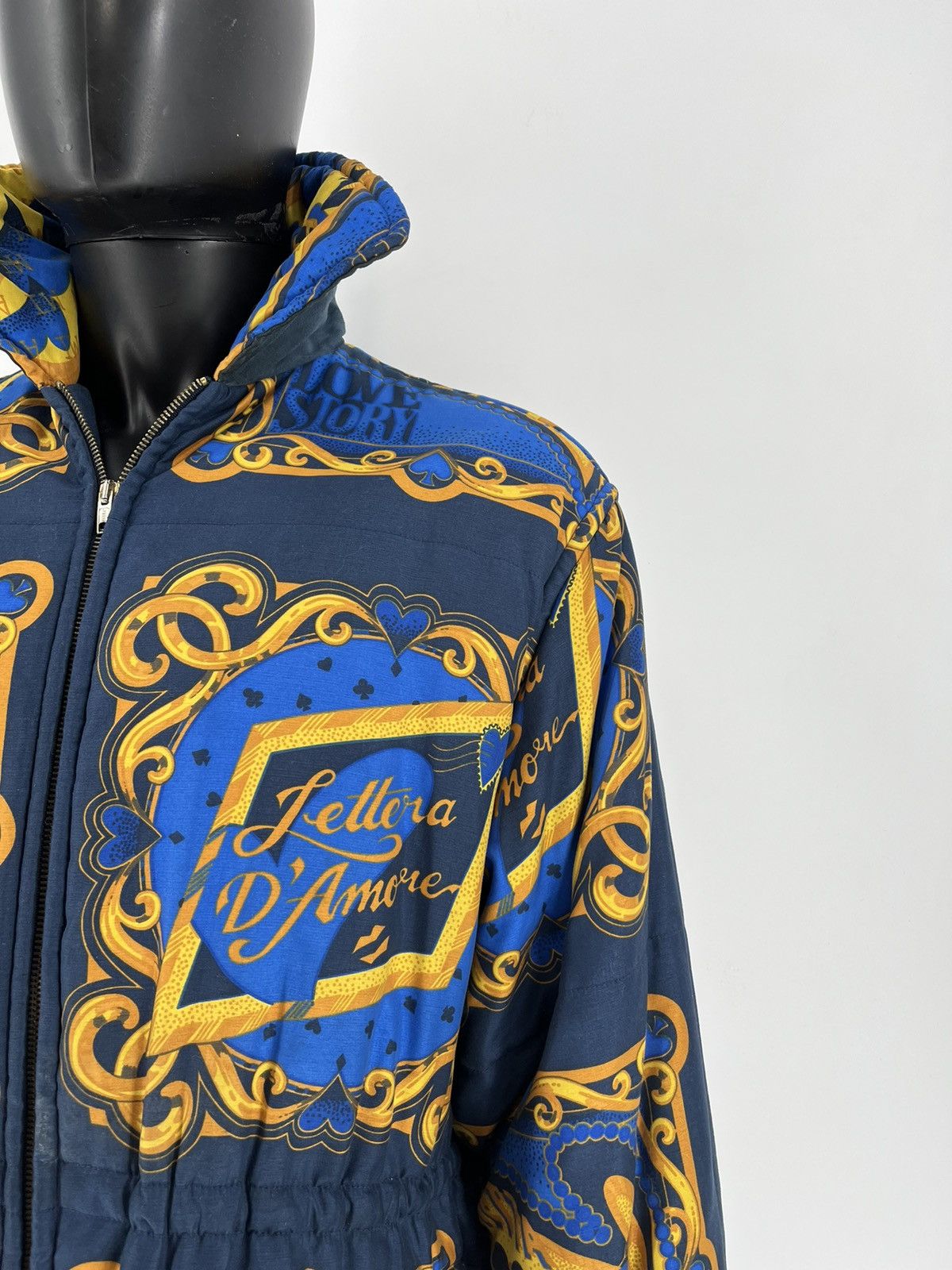 Cento x Cento by Iceberg Luxury Italian Baroque Art Jacket