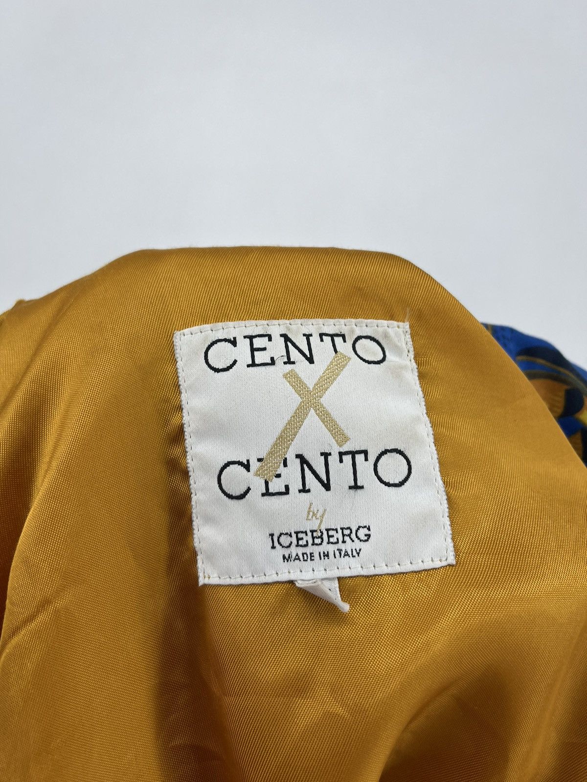 Cento x Cento by Iceberg Luxury Italian Baroque Art Jacket