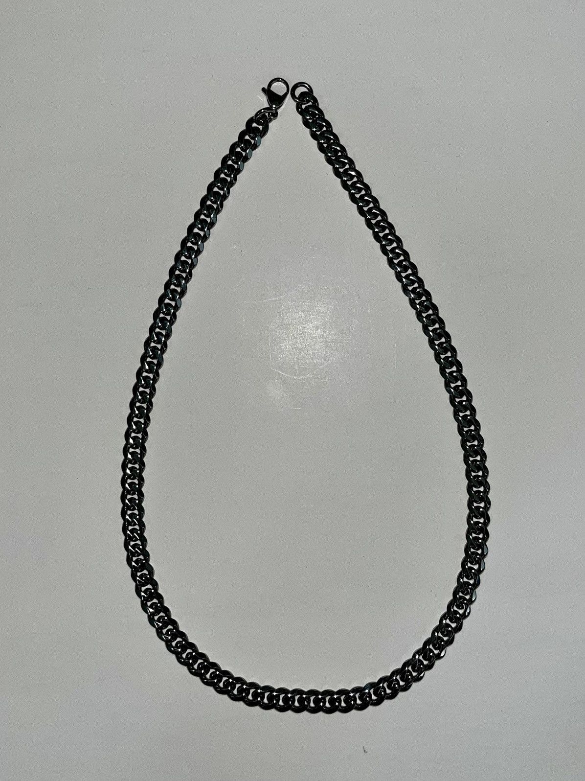 Streetwear Hard Jewelry Mini Cuban Chain Stainless Steel 8mm 20 inch