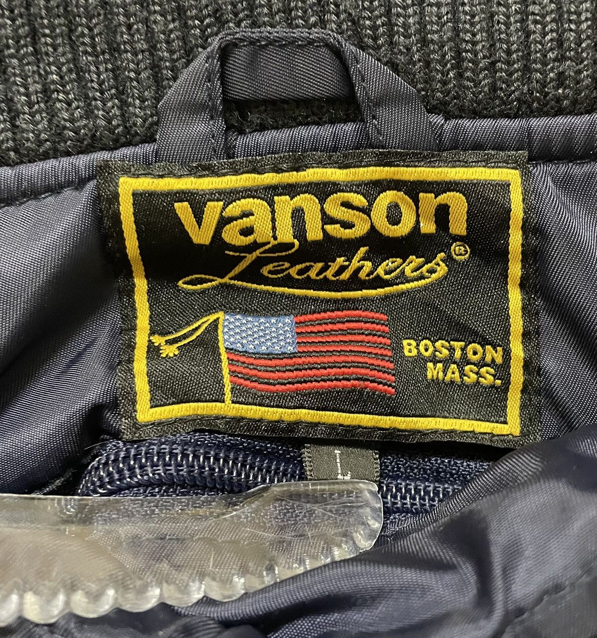 Gear for Sports × Vanson Leathers Vanson Leathers MA-1 Jacket Embroidery Extremely Rare Size US L / EU 52-54 / 3 - 7 Thumbnail