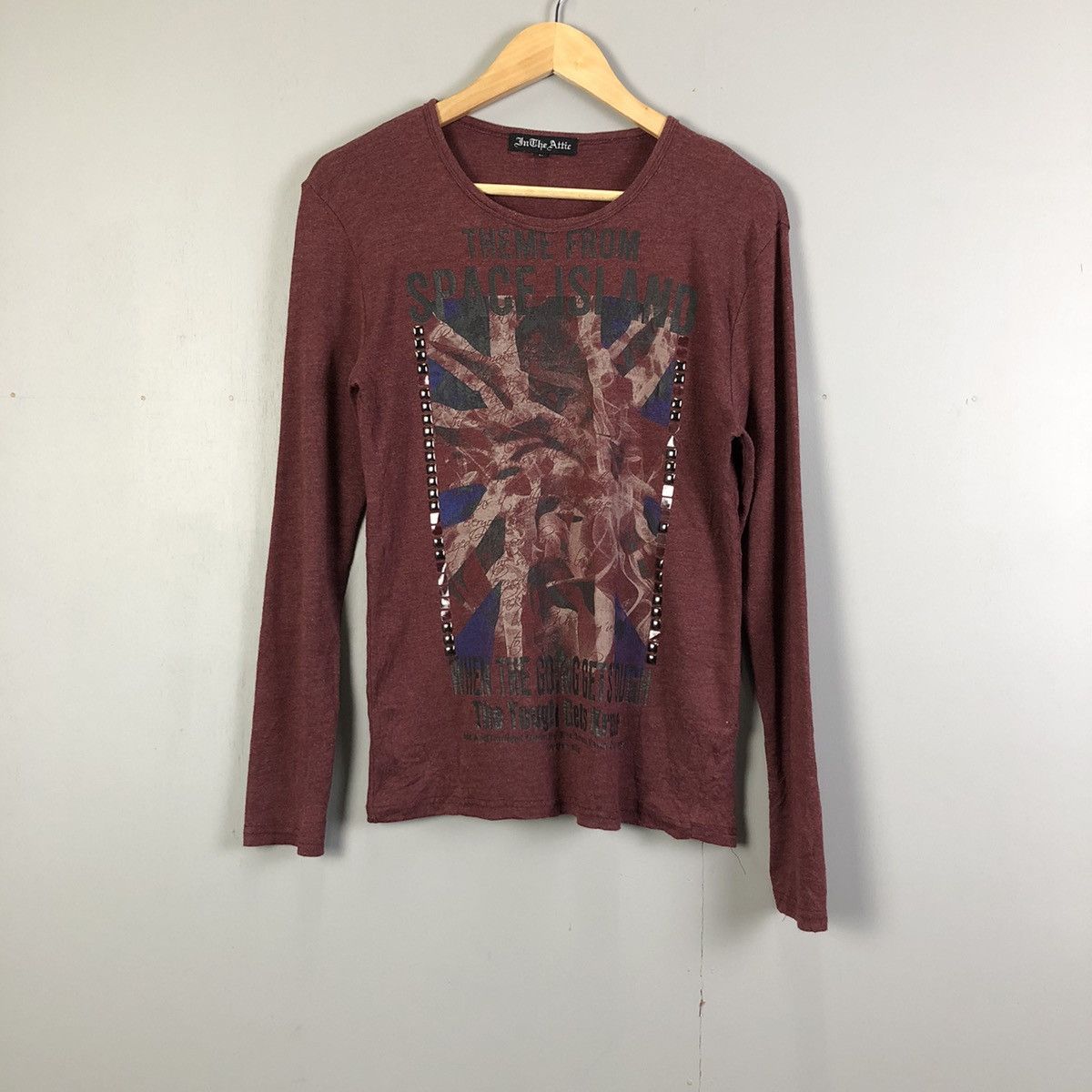 In The Attic Skulls Long Sleeve Tee