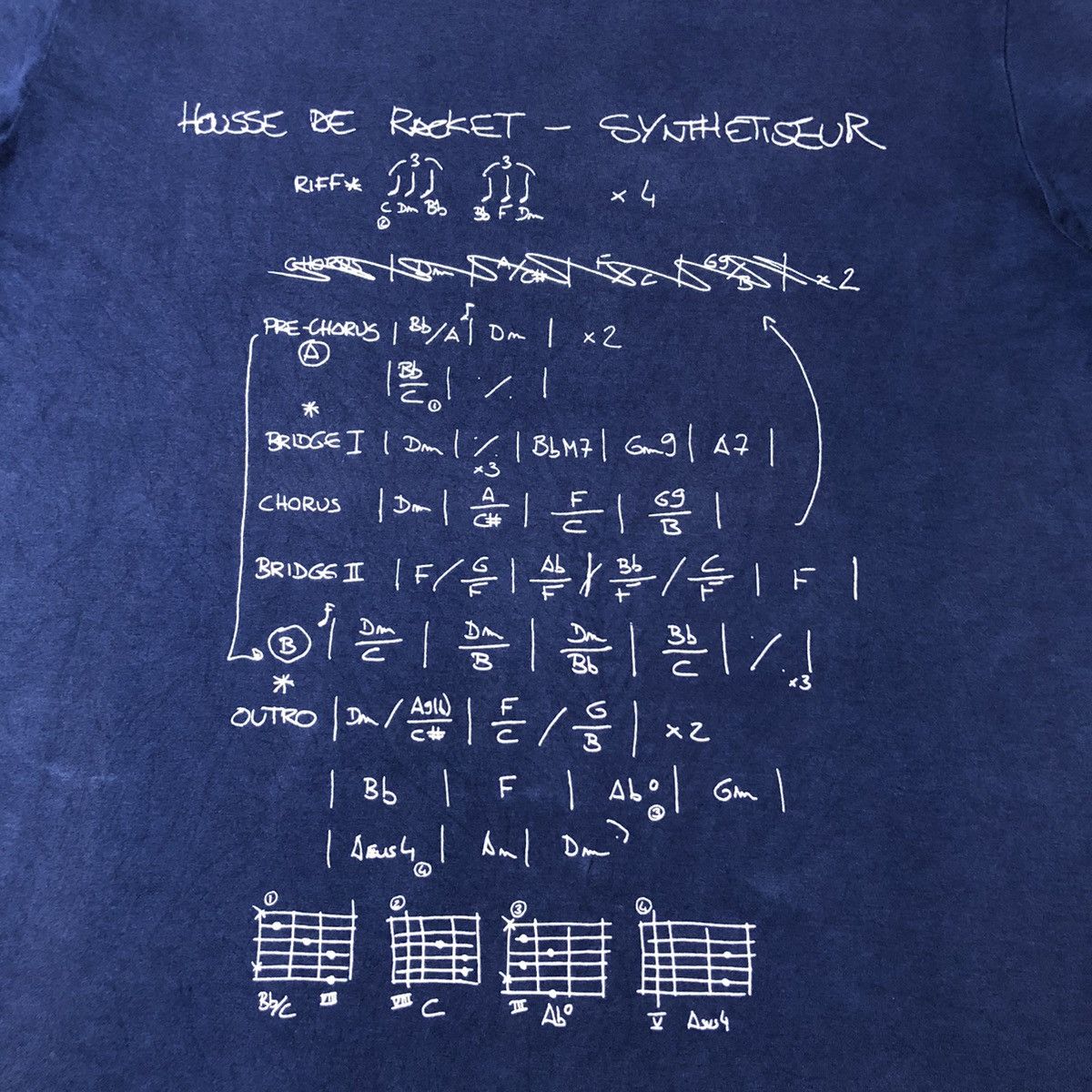A.P.C. A.P.C Housse De Racket Limited Edition Tee Size US L / EU 52-54 / 3 - 2 Thumbnail