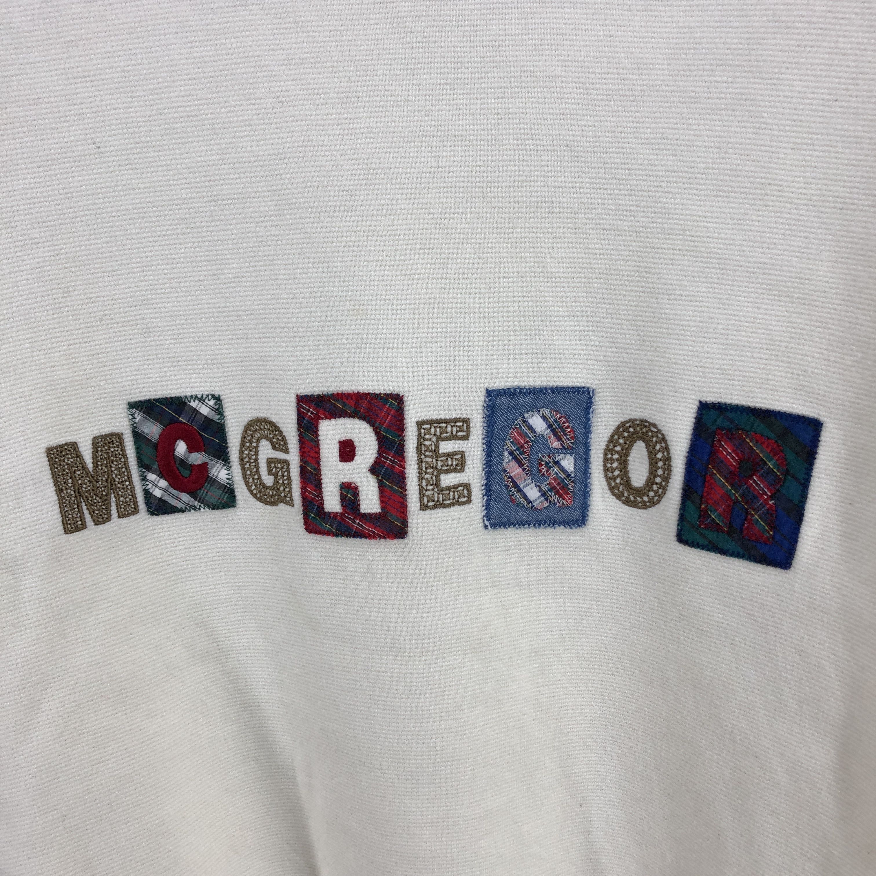 McGregor MCGREGOR Crew Neck Sweatshirt #09-01 Size US M / EU 48-50 / 2 - 3 Thumbnail