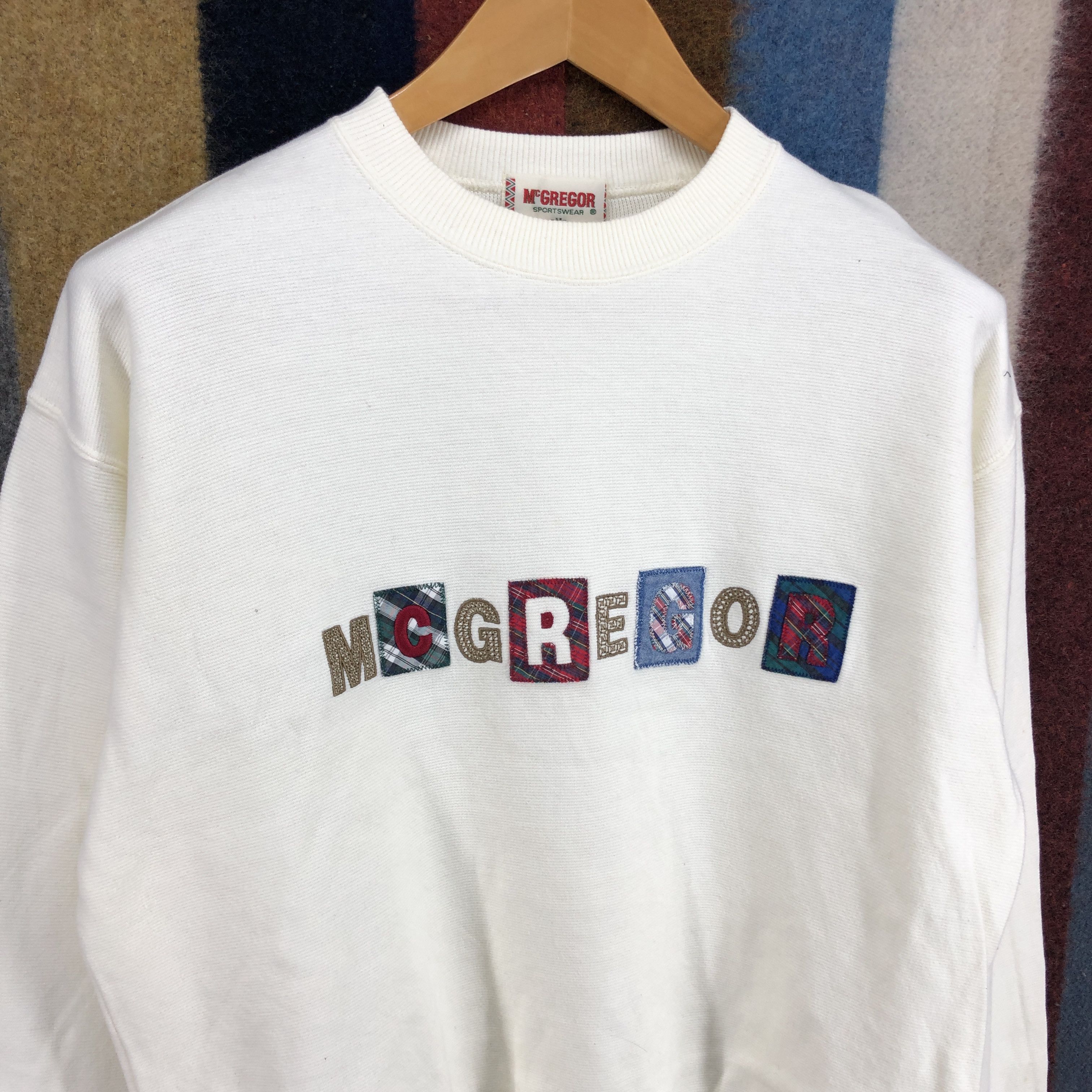 McGregor MCGREGOR Crew Neck Sweatshirt #09-01 Size US M / EU 48-50 / 2 - 2 Thumbnail