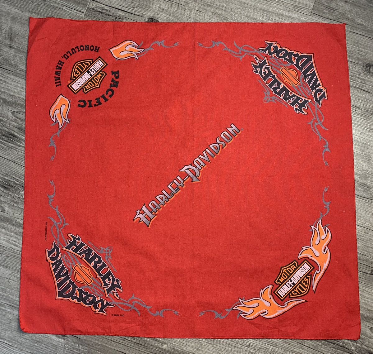 Harley Davidson Harley Davidson Handkerchief Size ONE SIZE - 1 Thumbnail
