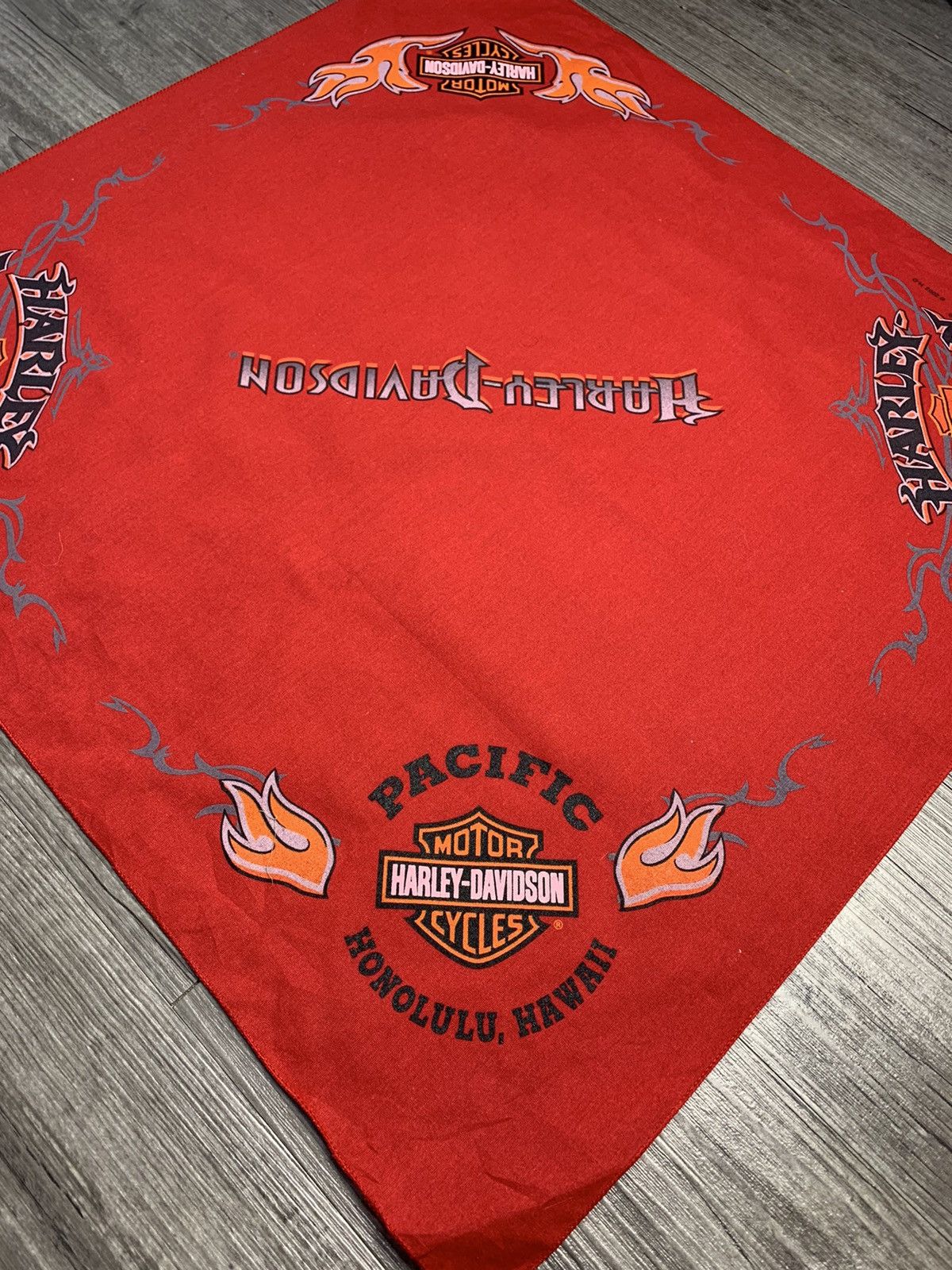 Harley Davidson Harley Davidson Handkerchief Size ONE SIZE - 3 Thumbnail