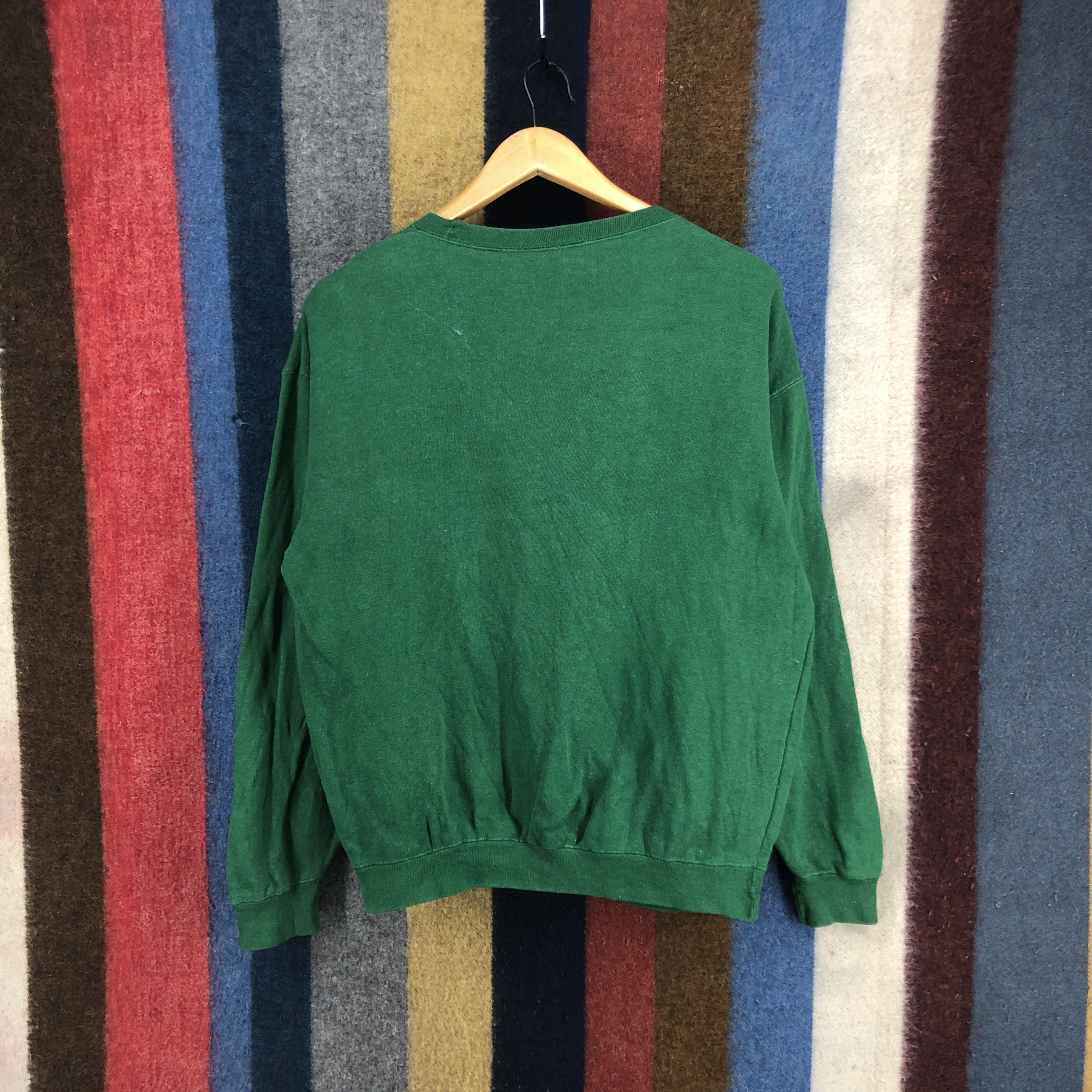 Japanese Brand UNDERGROUND BLUE Crew Neck Sweatshirt #2738-99 Size US M / EU 48-50 / 2 - 7 Thumbnail