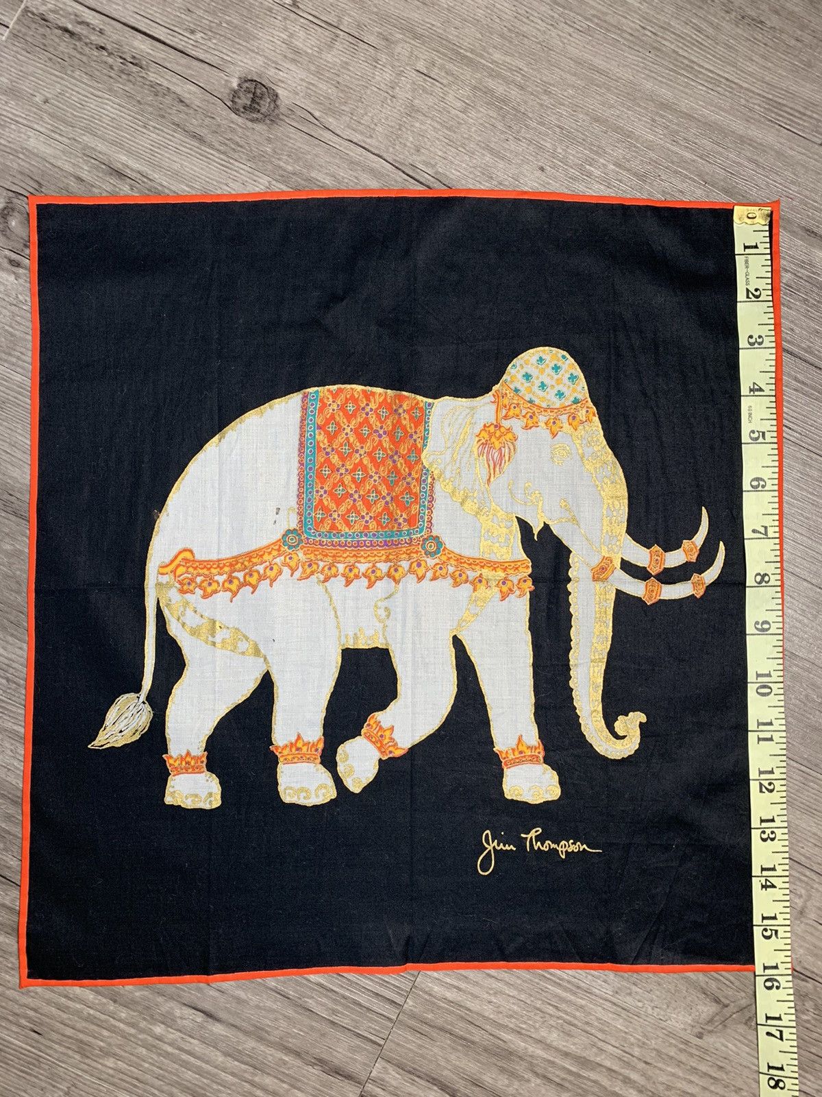 Jim Thompson Jim Thompson Handkerchief Neckerchief Bandana Size ONE SIZE - 5 Thumbnail