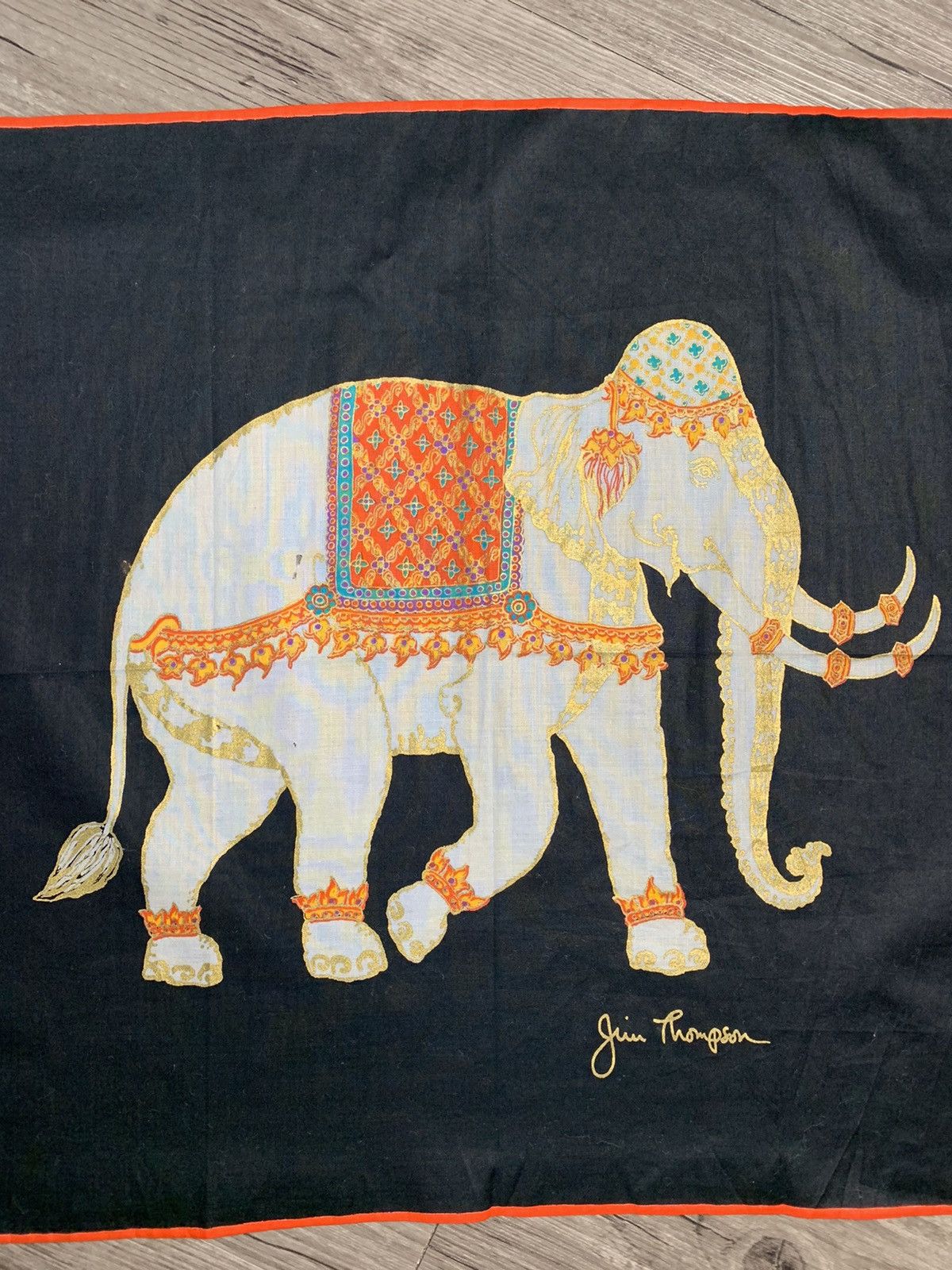 Jim Thompson Jim Thompson Handkerchief Neckerchief Bandana Size ONE SIZE - 2 Thumbnail