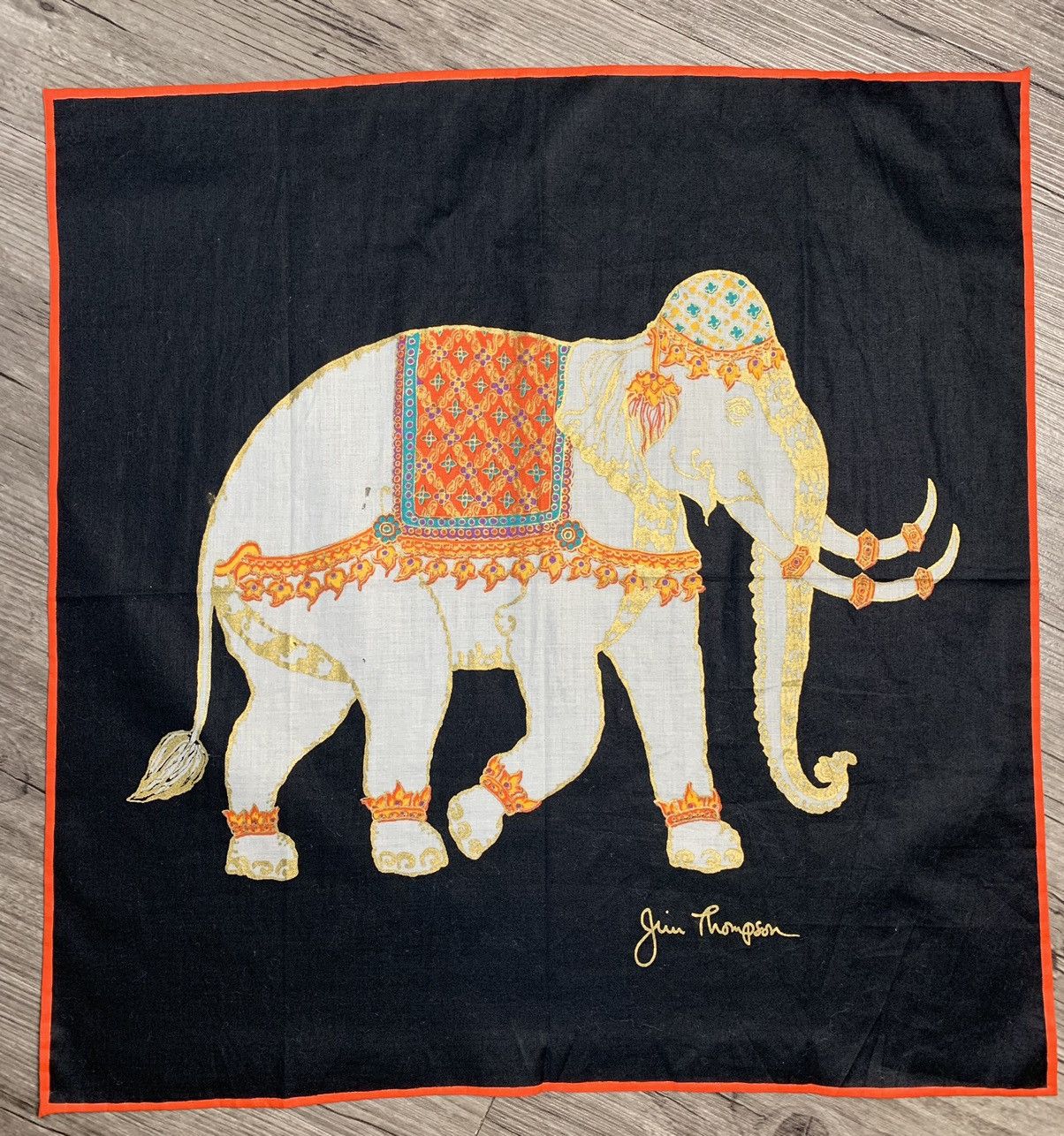 Jim Thompson Jim Thompson Handkerchief Neckerchief Bandana Size ONE SIZE - 1 Thumbnail