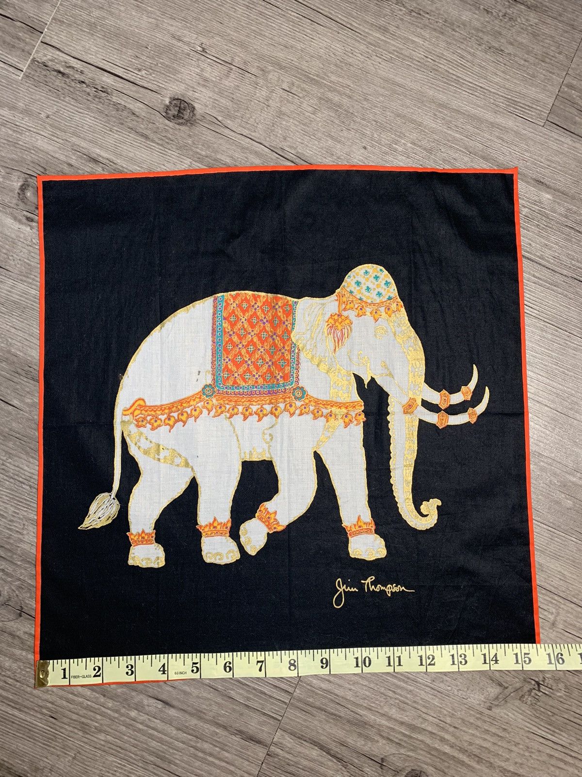 Jim Thompson Jim Thompson Handkerchief Neckerchief Bandana Size ONE SIZE - 4 Thumbnail