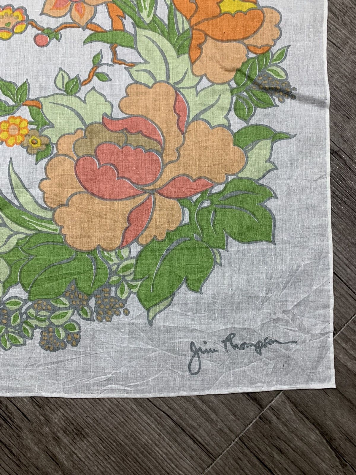 Jim Thompson Jim Thompson Handkerchief Neckerchief Bandana Size ONE SIZE - 3 Thumbnail