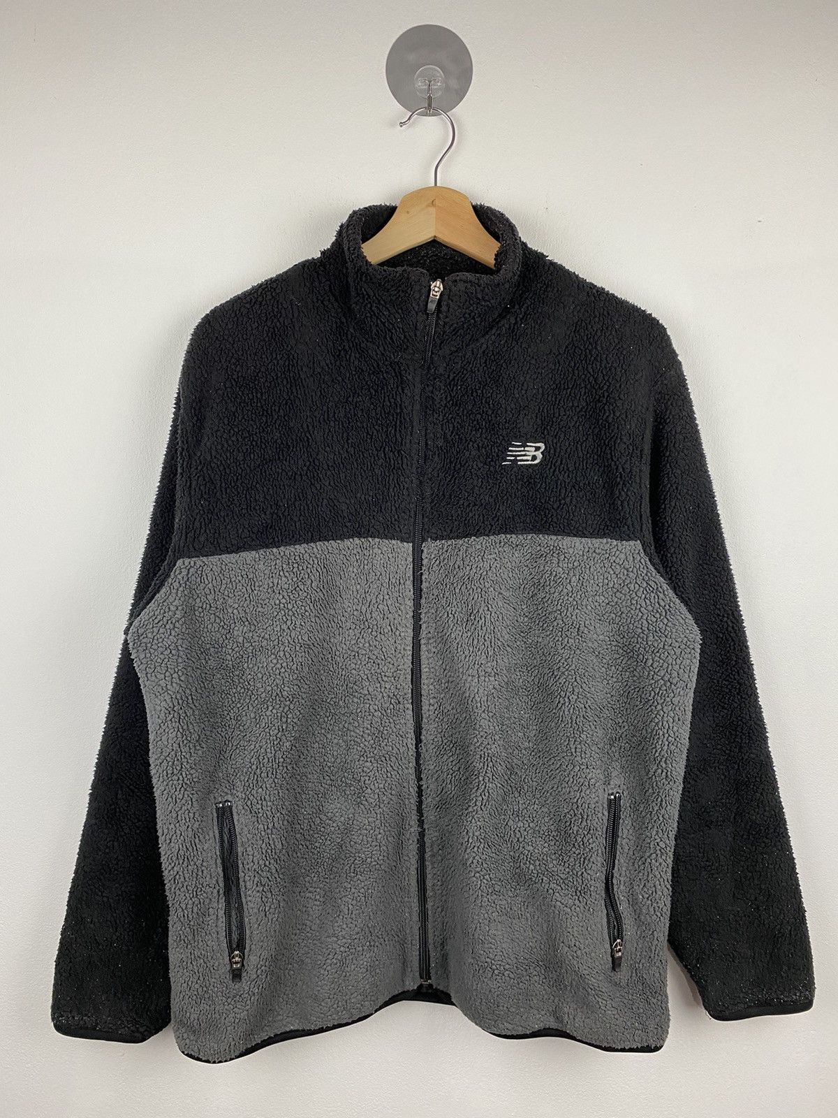 image of New Balance Sherpa Jacket, Men's (Size Large)
