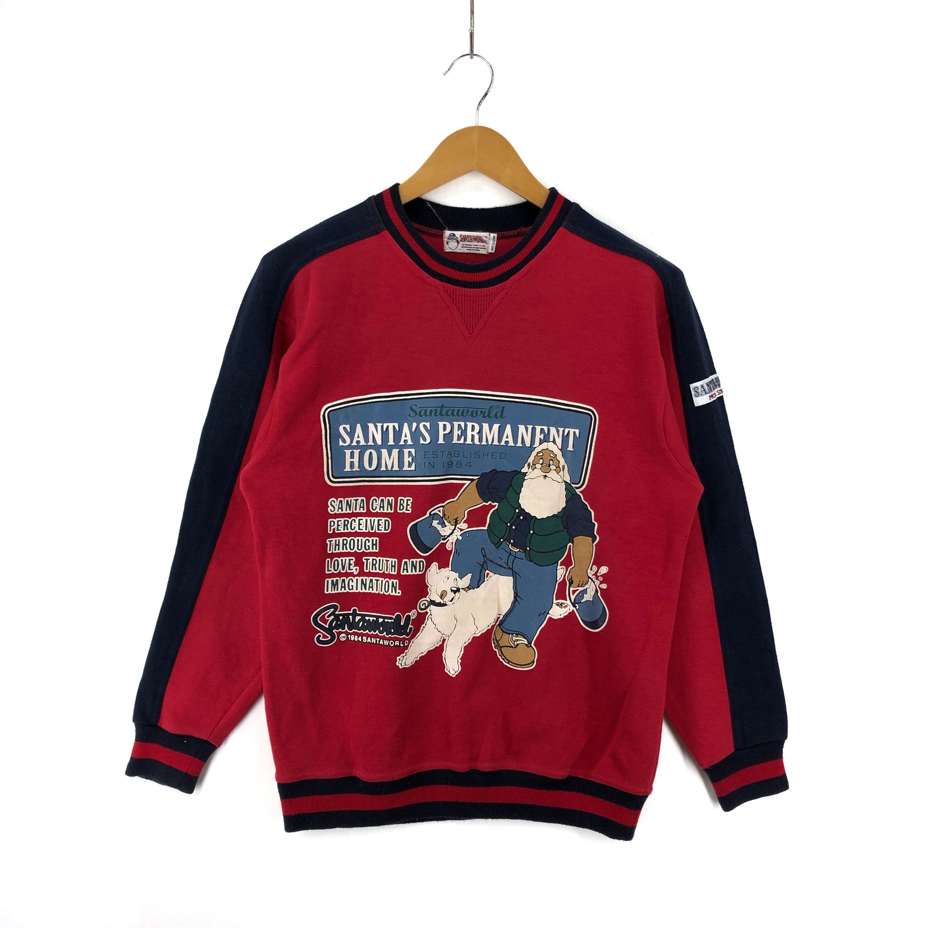 Japanese Brand CAPTAIN SANTA Crew Neck Sweatshirt #1930-55 Size US M / EU 48-50 / 2 - 1 Thumbnail