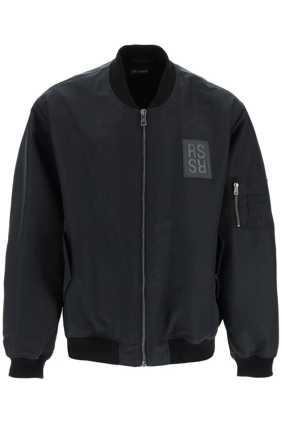 Raf Simons Raf Simons SS23 Leather Patch Logo Bomber Jacket