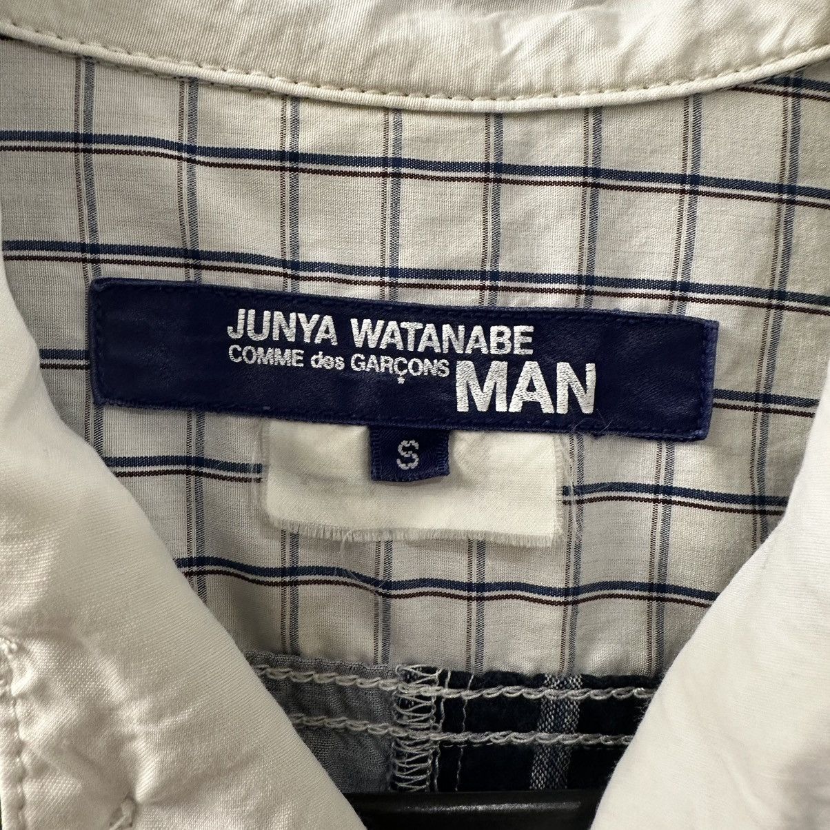 Junya Watanabe Rare Junya Watanabe x CDG Graphic Print Short Sleeve Shirt Size US S / EU 44-46 / 1 - 3 Thumbnail