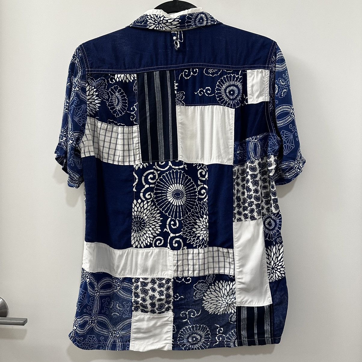 Junya Watanabe Rare Junya Watanabe x CDG Graphic Print Short Sleeve Shirt Size US S / EU 44-46 / 1 - 2 Thumbnail