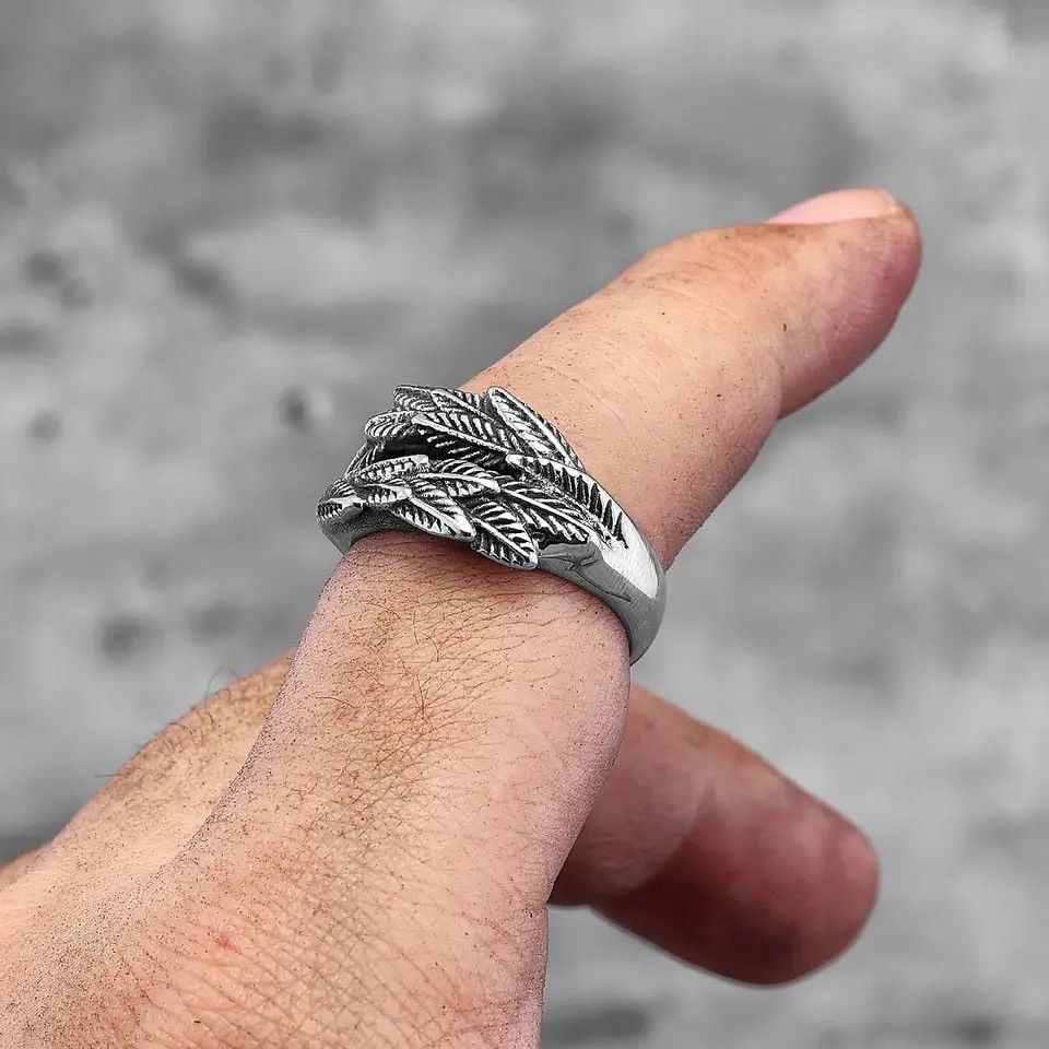 Jewelry Wheat Plant Ring Size ONE SIZE - 1 Thumbnail