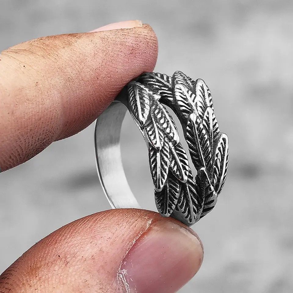 Jewelry Wheat Plant Ring Size ONE SIZE - 2 Thumbnail