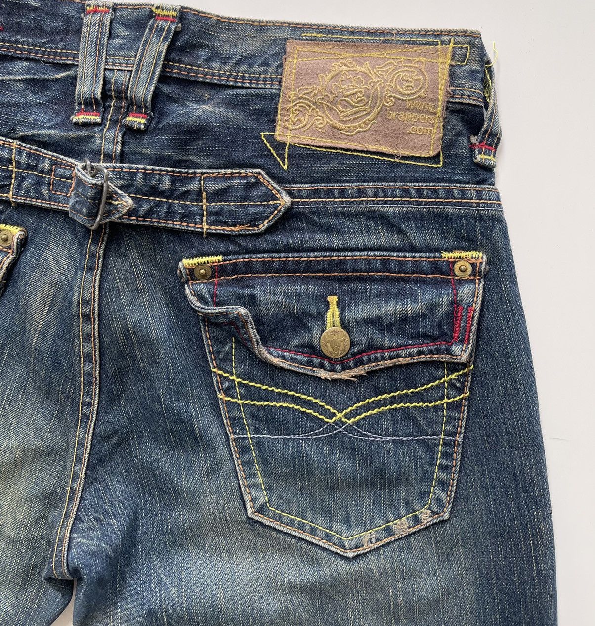 Japanese Brand Japanese Rusty Flared Denim Pants Size US 30 / EU 46 - 7 Thumbnail